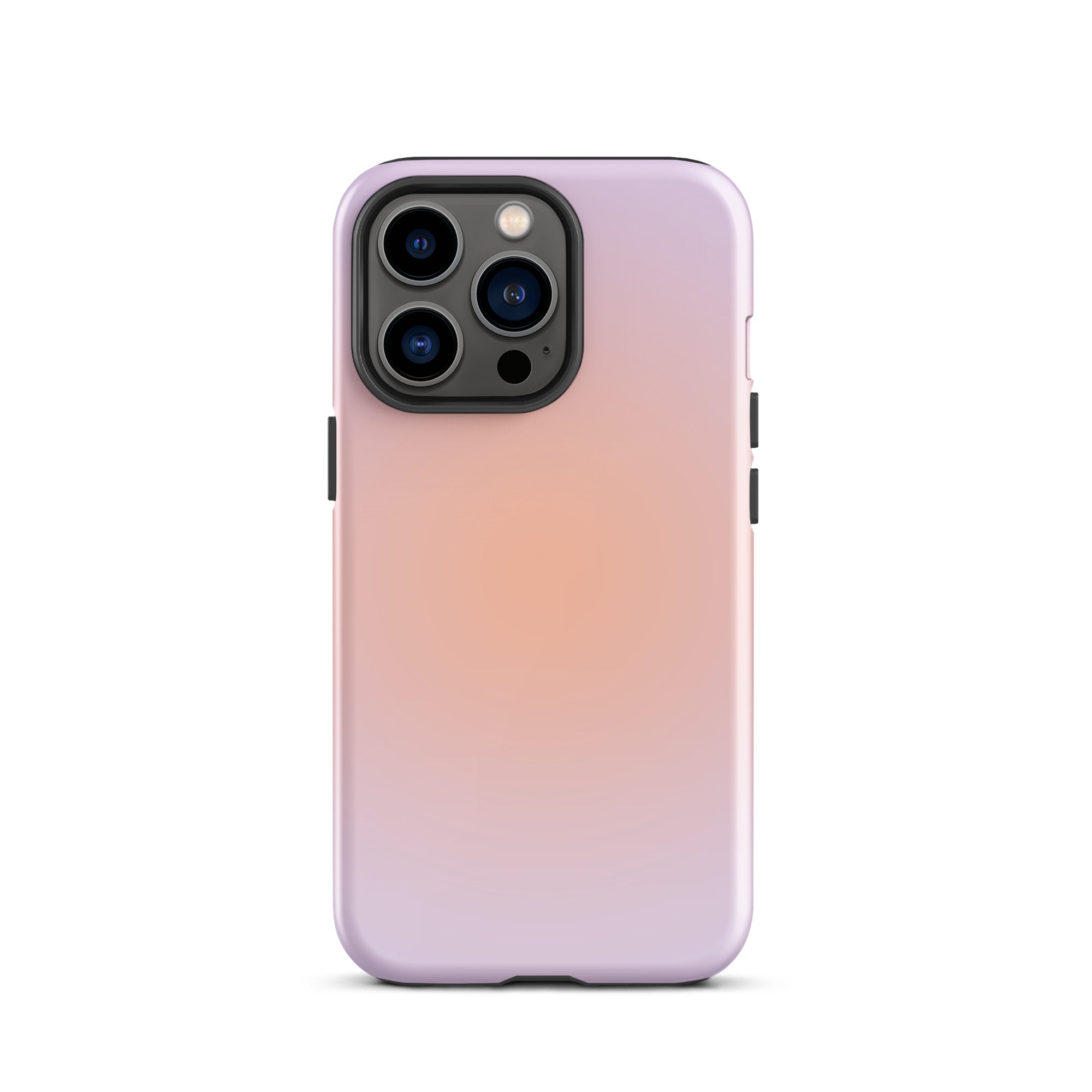 Orange & Purple Aura iPhone Case