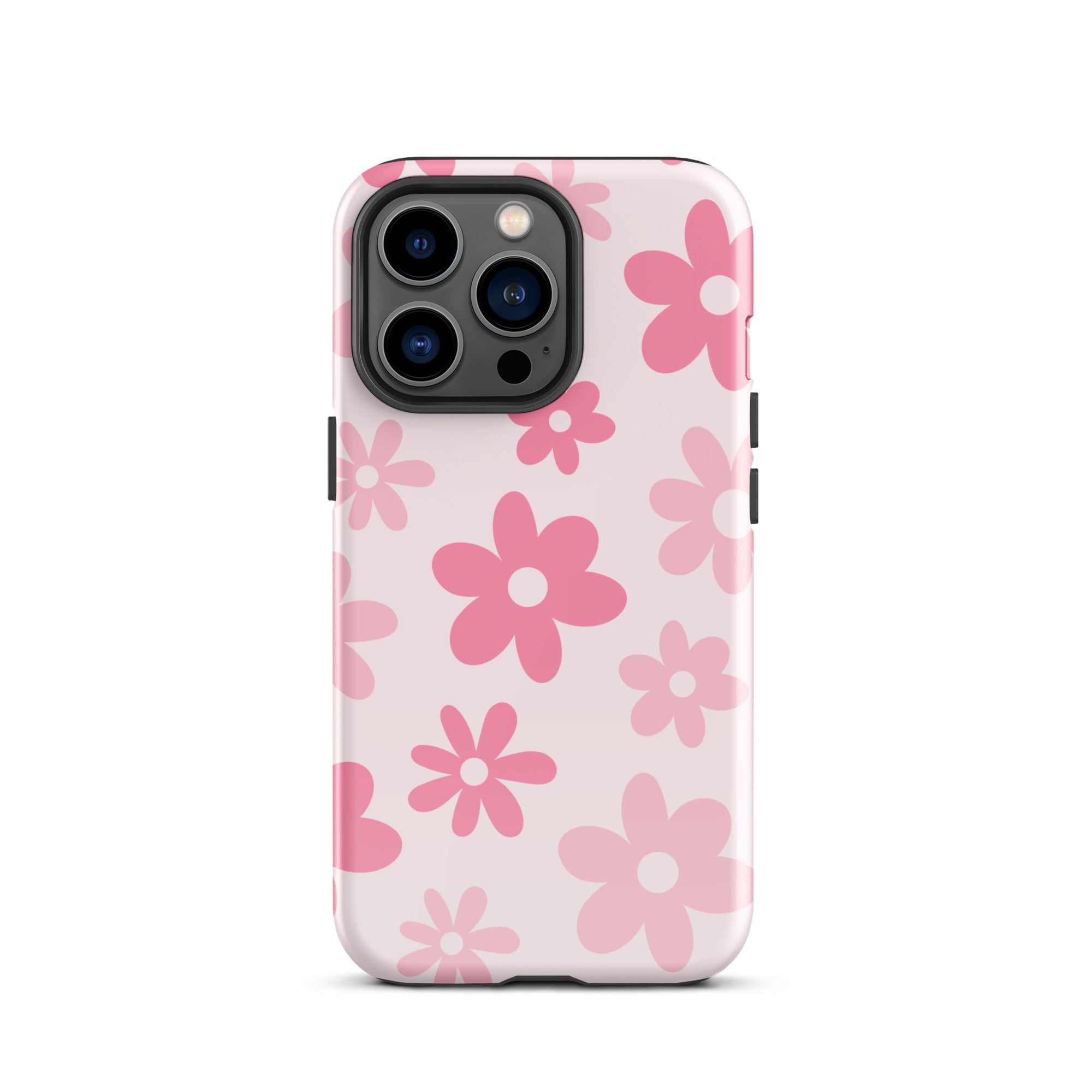 Pink Flower Power iPhone Case