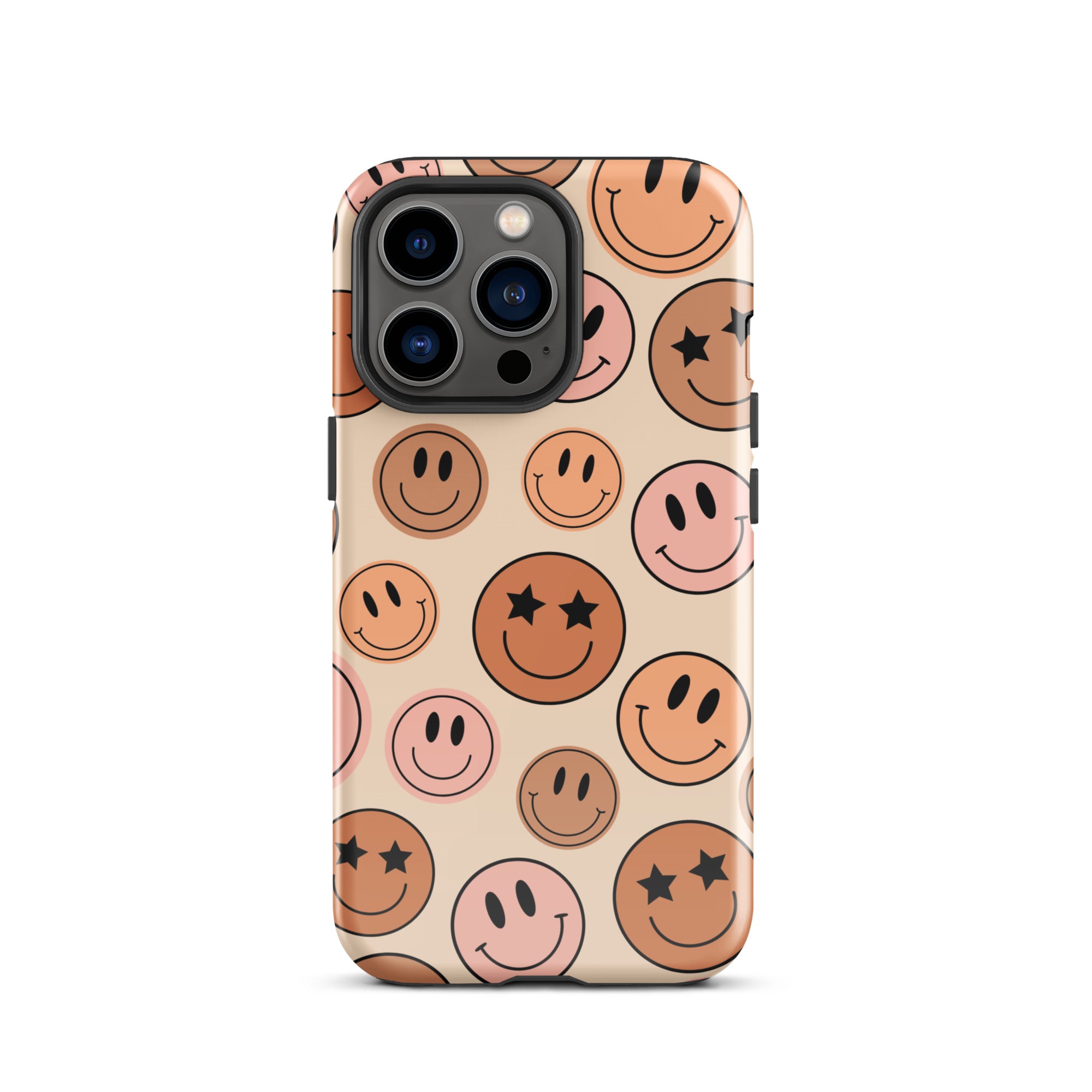 Boho Smiley Faces iPhone Case