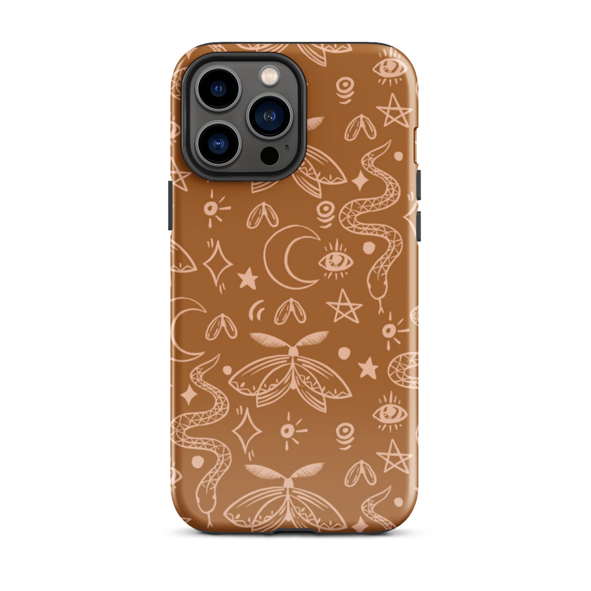 Golden Serpent iPhone Case iPhone 13 Pro Max Glossy