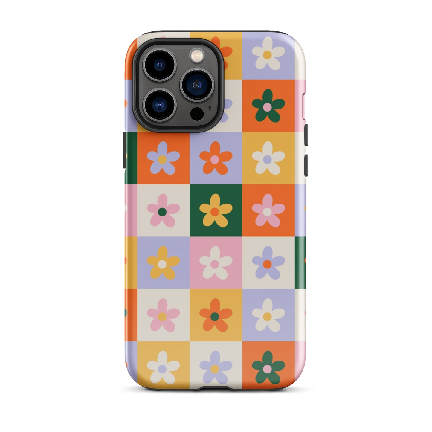 Patchwork Flowers iPhone Case iPhone 13 Pro Max Glossy