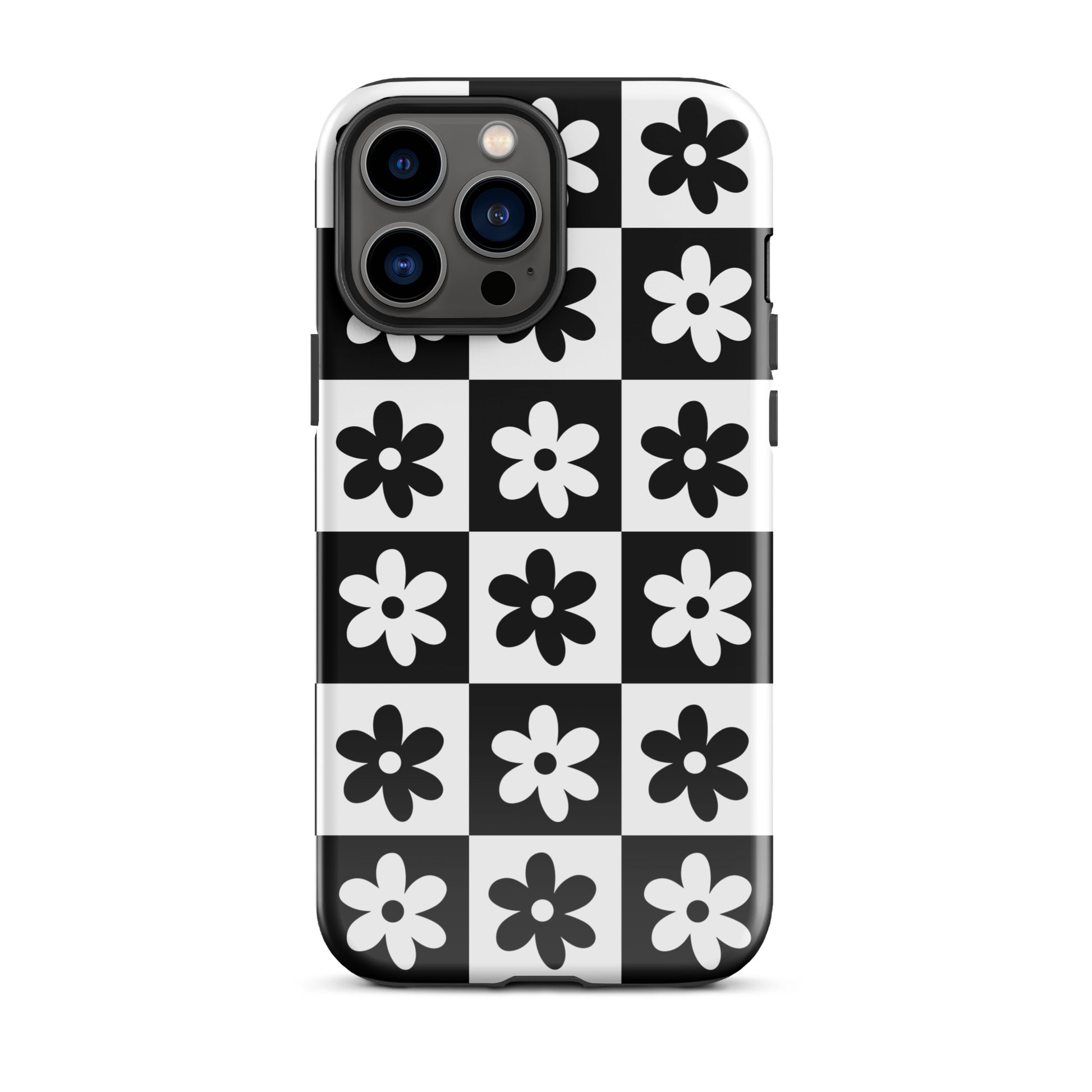 Black & White Garden iPhone Case iPhone 13 Pro Max Glossy