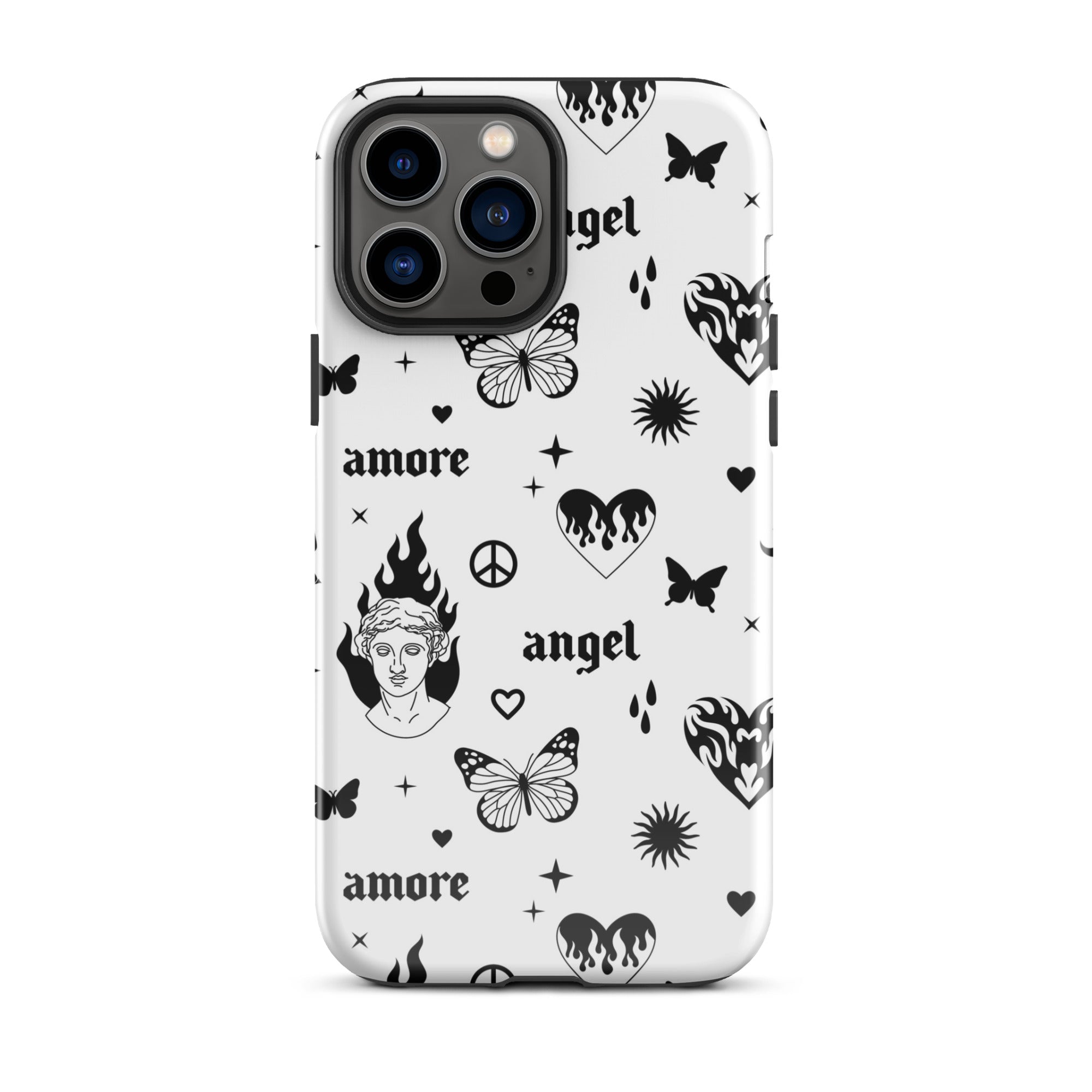 Y2K Angel Heart iPhone Case iPhone 13 Pro Max Glossy