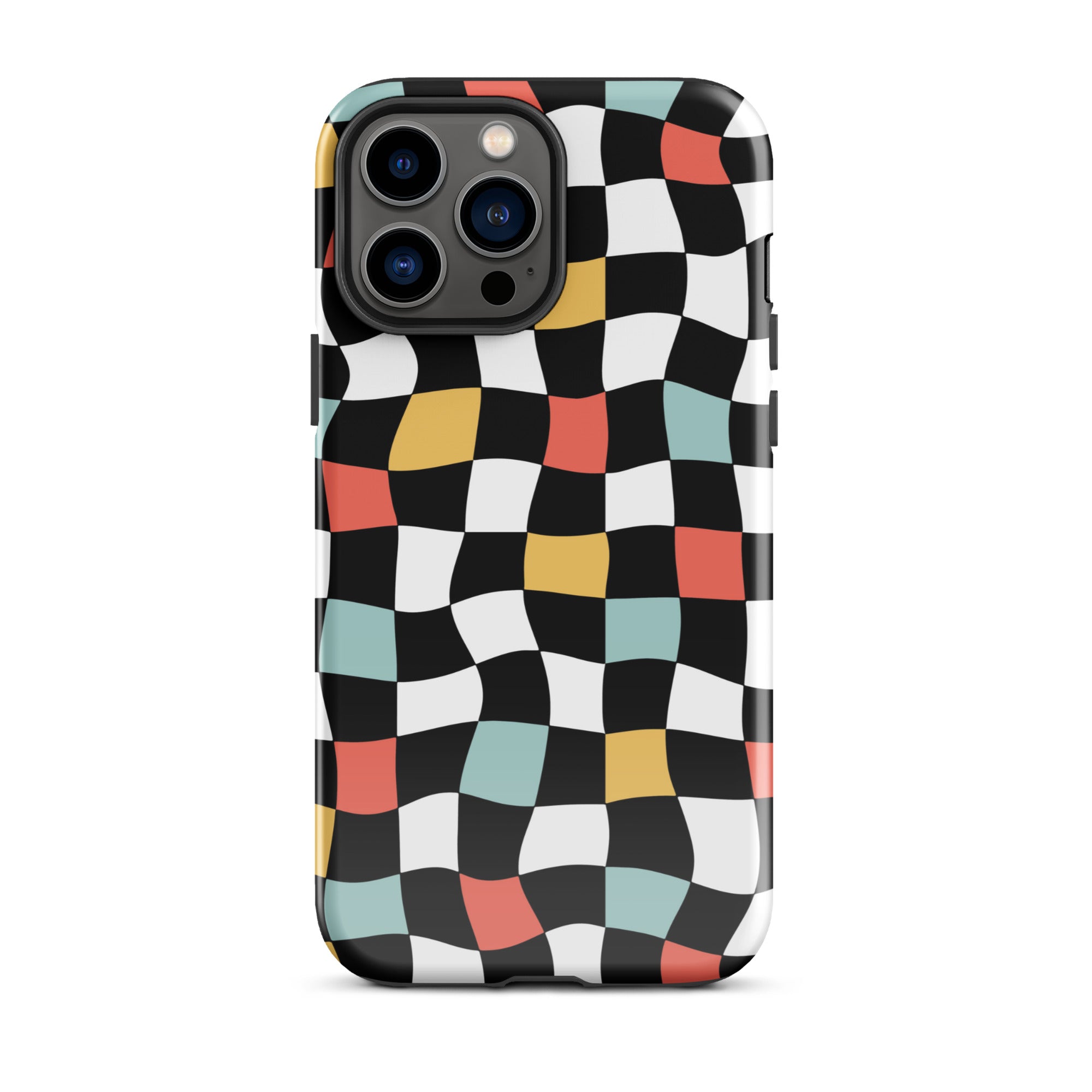 Retro Check iPhone Case