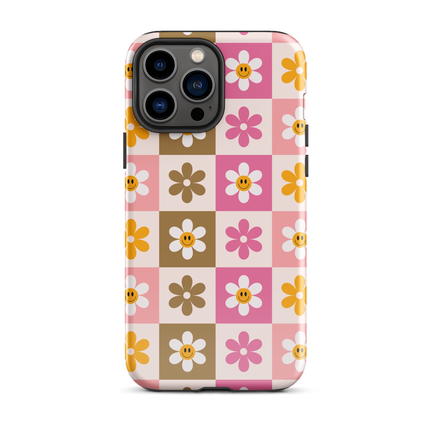 Smiley Flowers iPhone Case