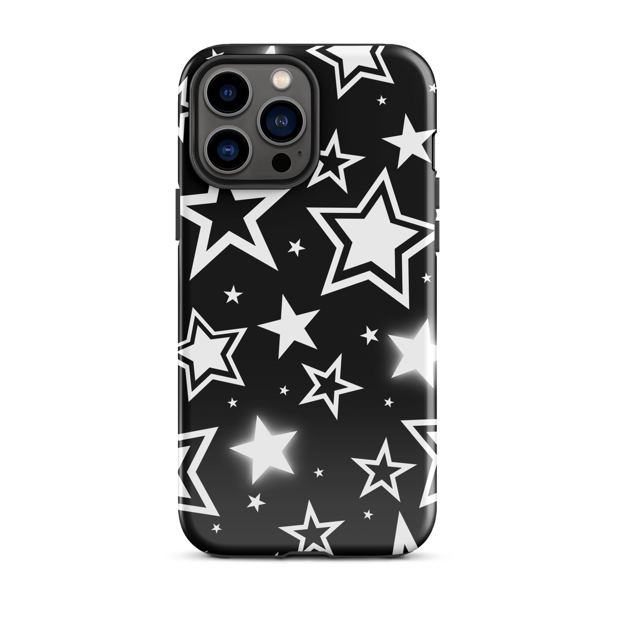 Black Stardust iPhone Case
