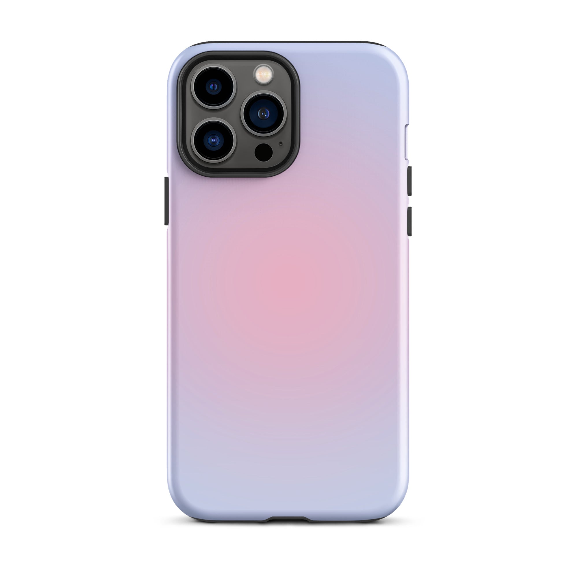Pink and Blue Aura iPhone Case