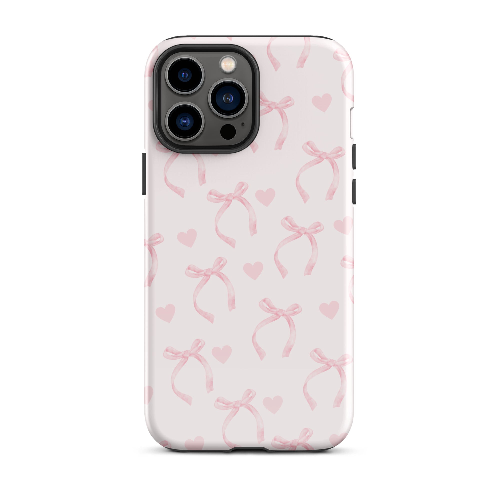 Coquette Pink Bows iPhone Case