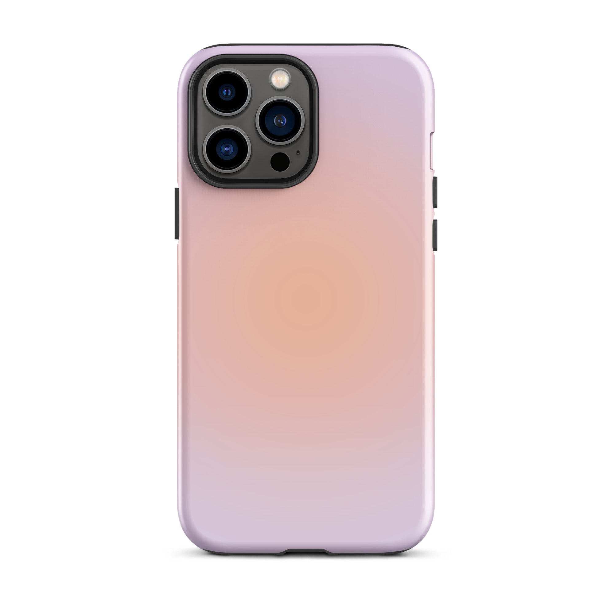 Orange & Purple Aura iPhone Case