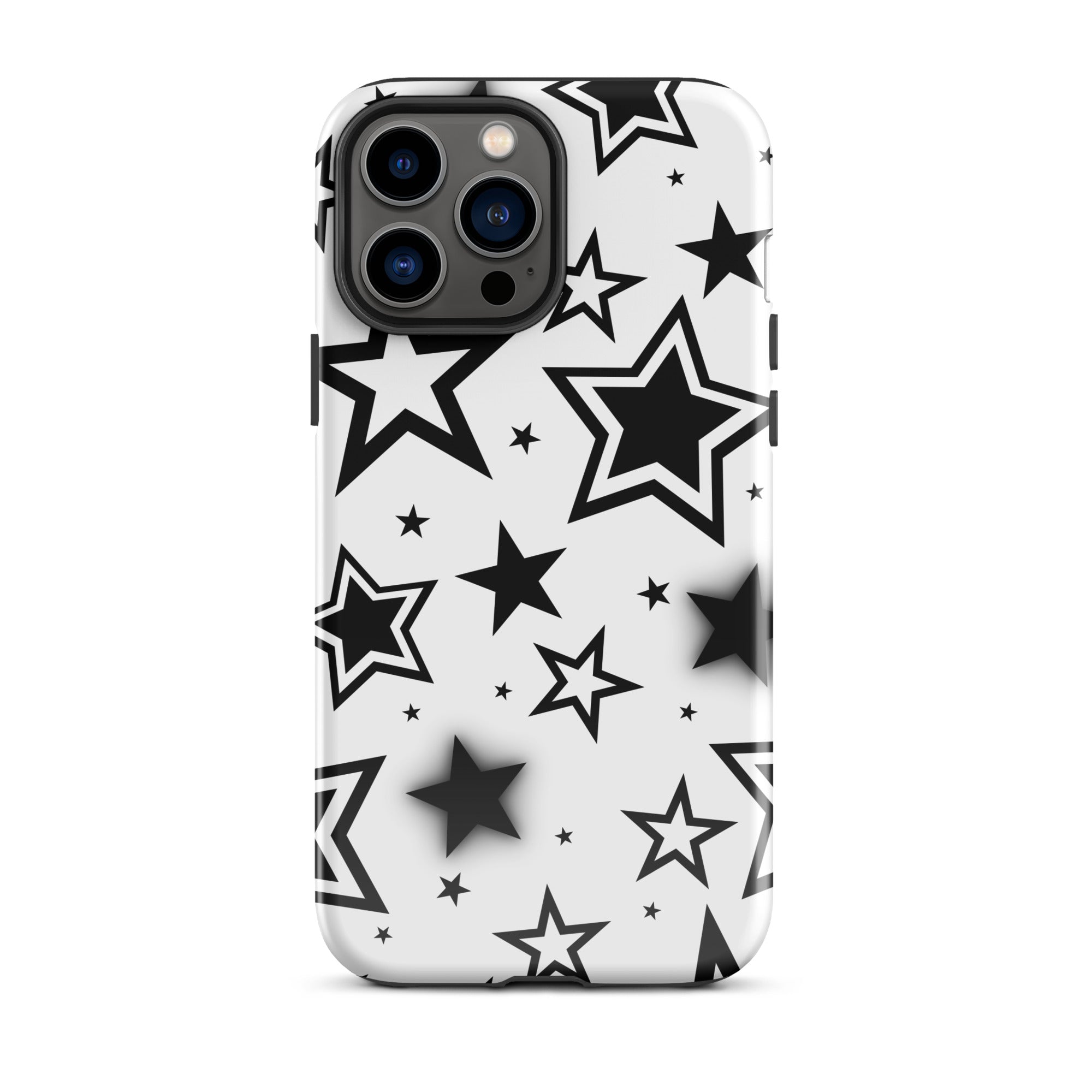 White Stardust iPhone Case