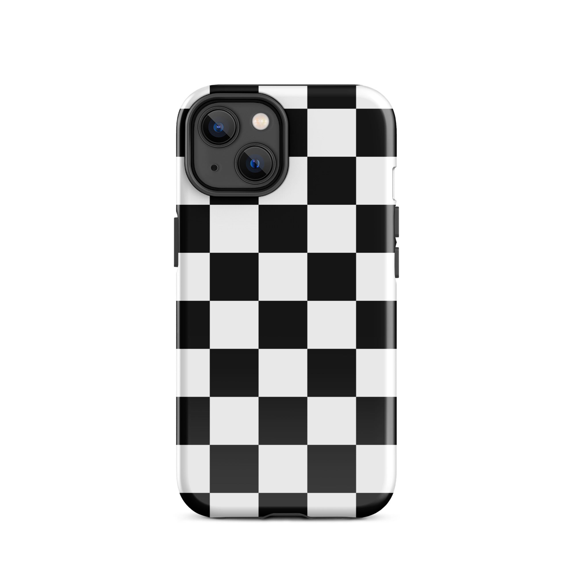 Checkered iPhone Case iPhone 14 Glossy