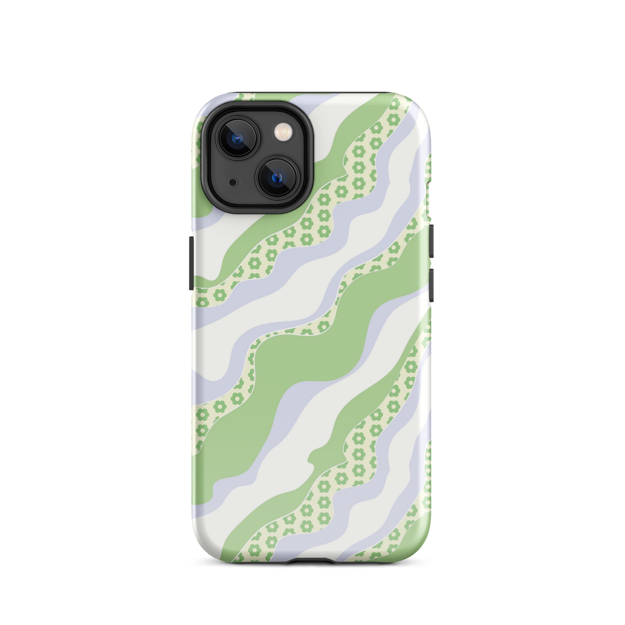 Flower Groove iPhone Case Glossy iPhone 14