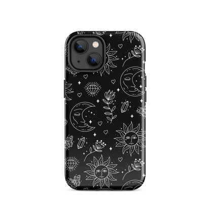 Celestial iPhone Case iPhone 14 Glossy
