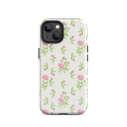 Vintage Roses iPhone Case iPhone 14 Glossy