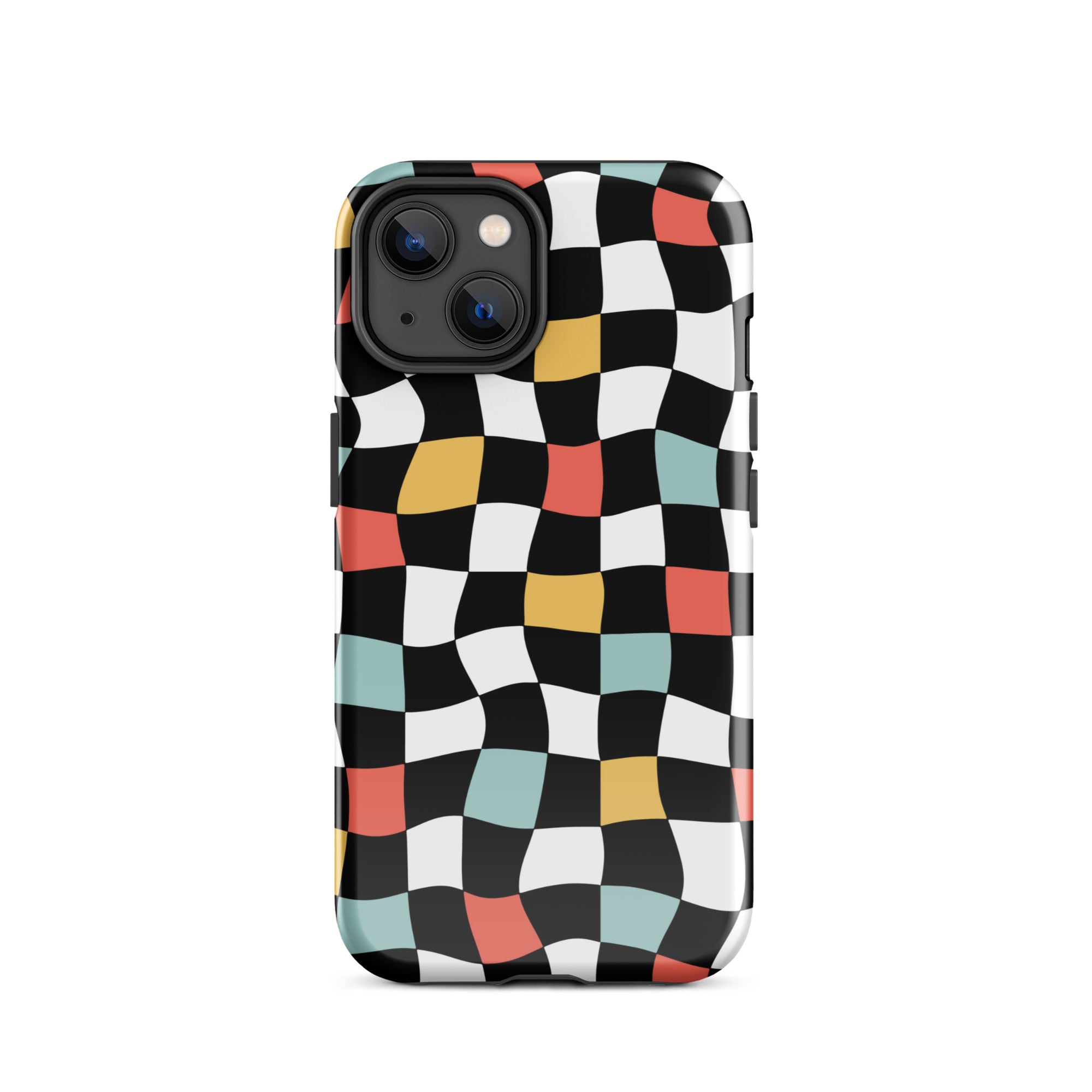 Retro Check iPhone Case