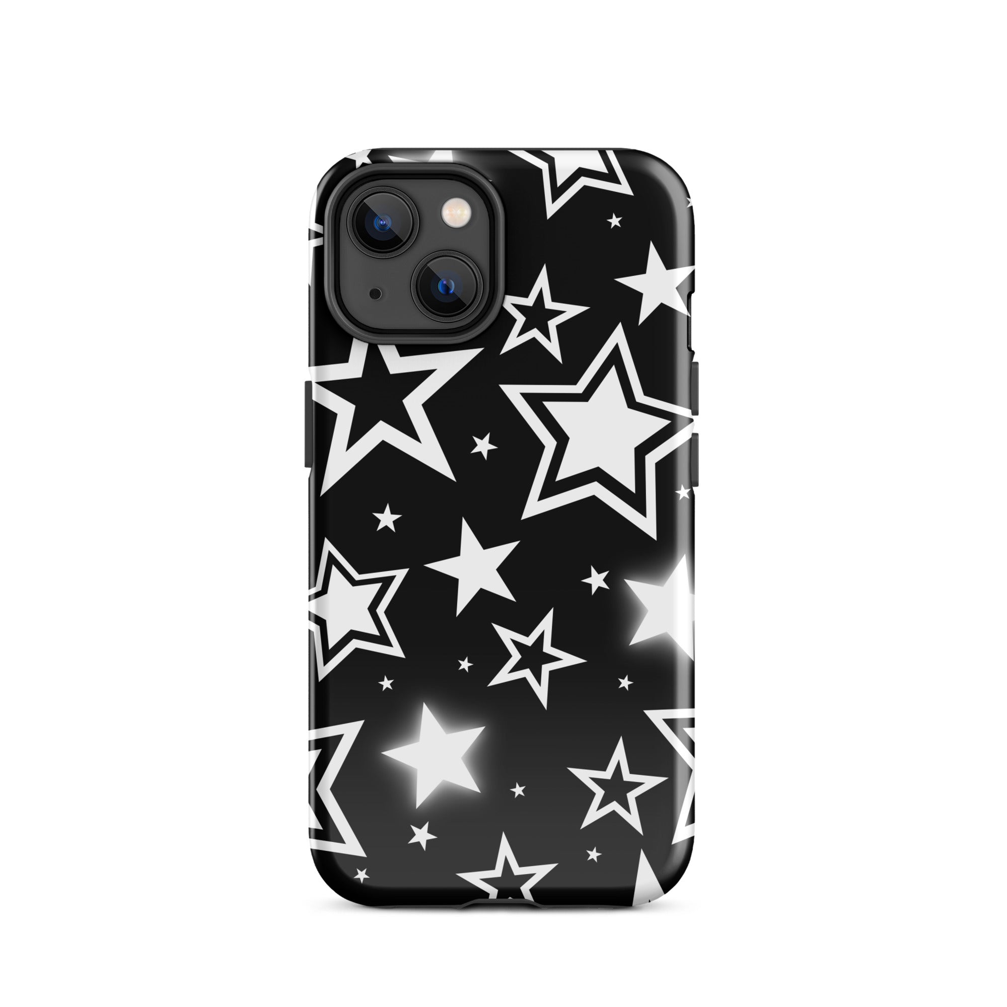 Black Stardust iPhone Case