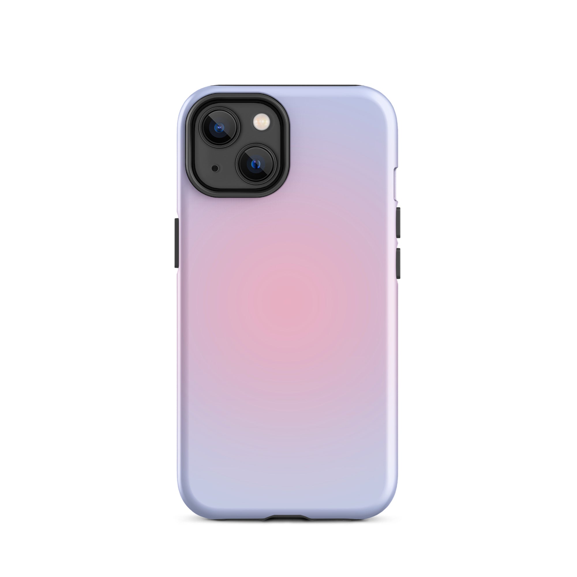 Pink and Blue Aura iPhone Case