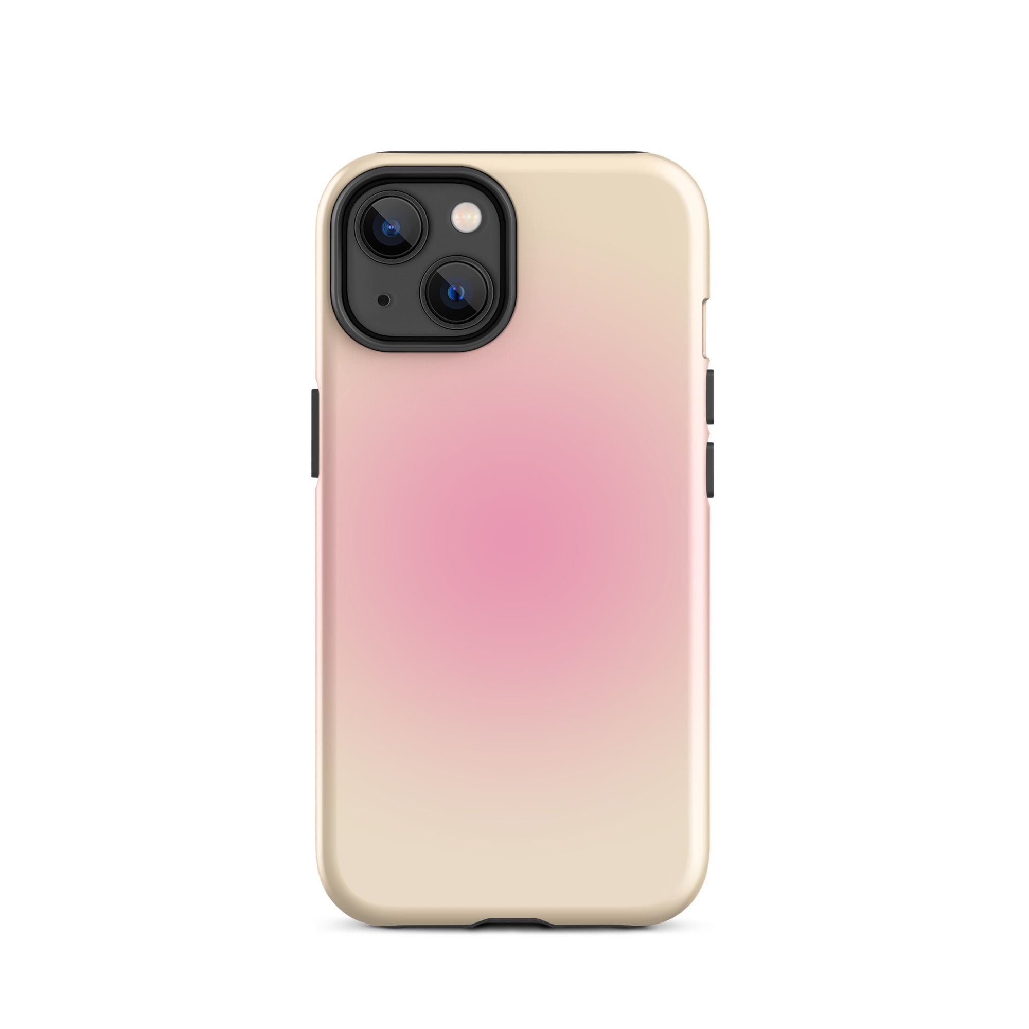 Pink & Yellow Aura iPhone Case