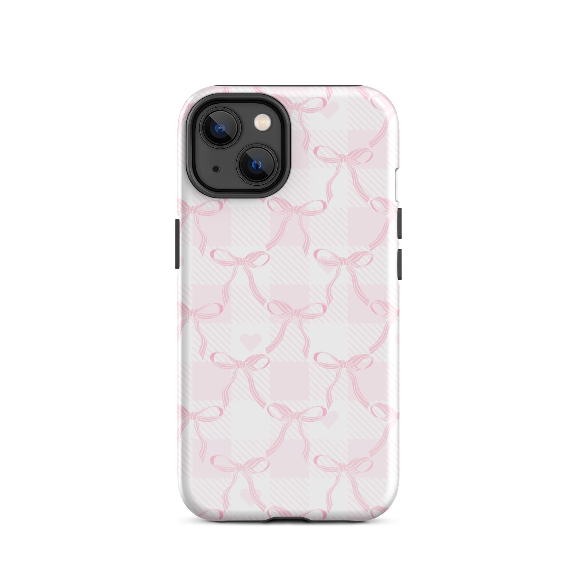 Pink Ribbon Bows iPhone Case