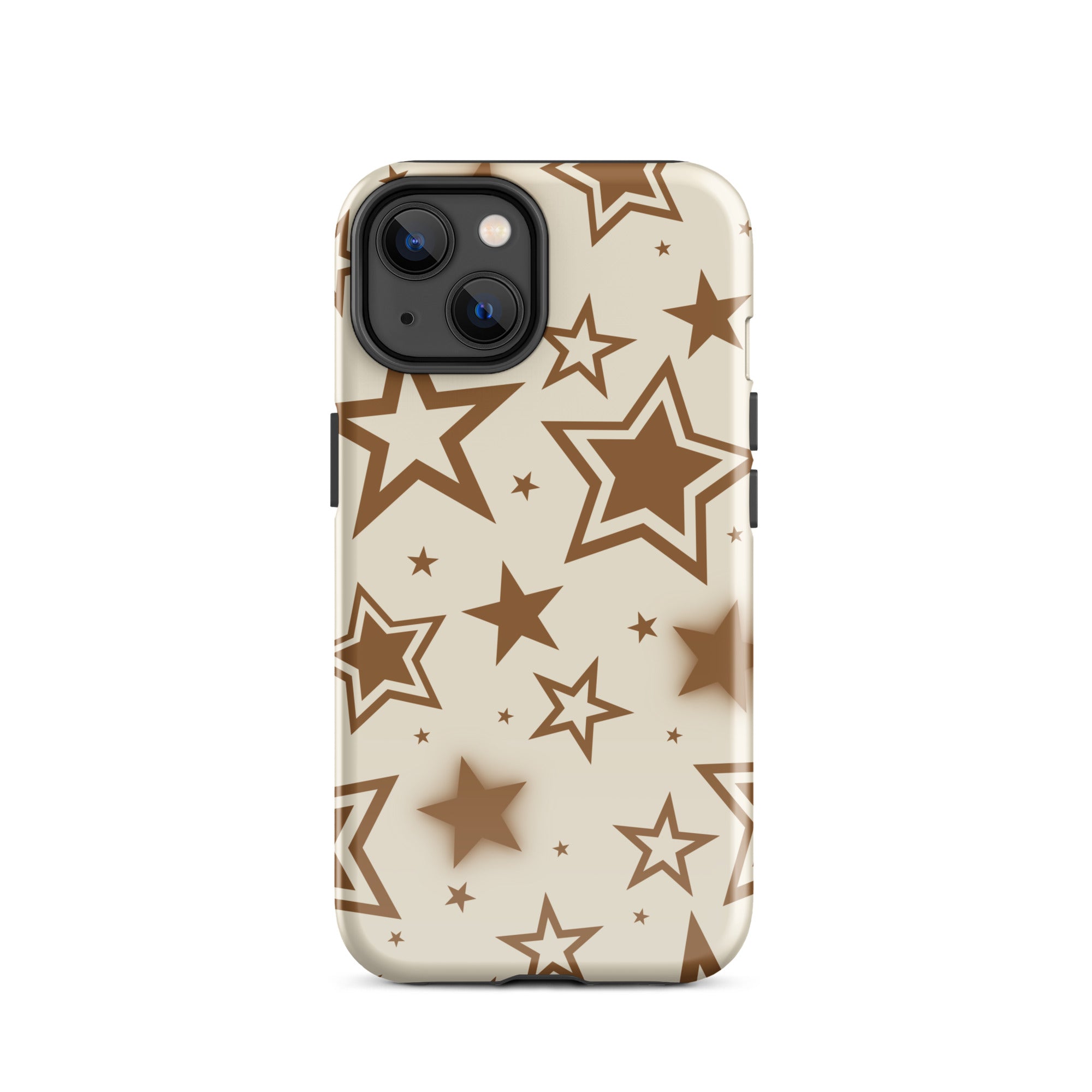 Brown Stardust iPhone Case