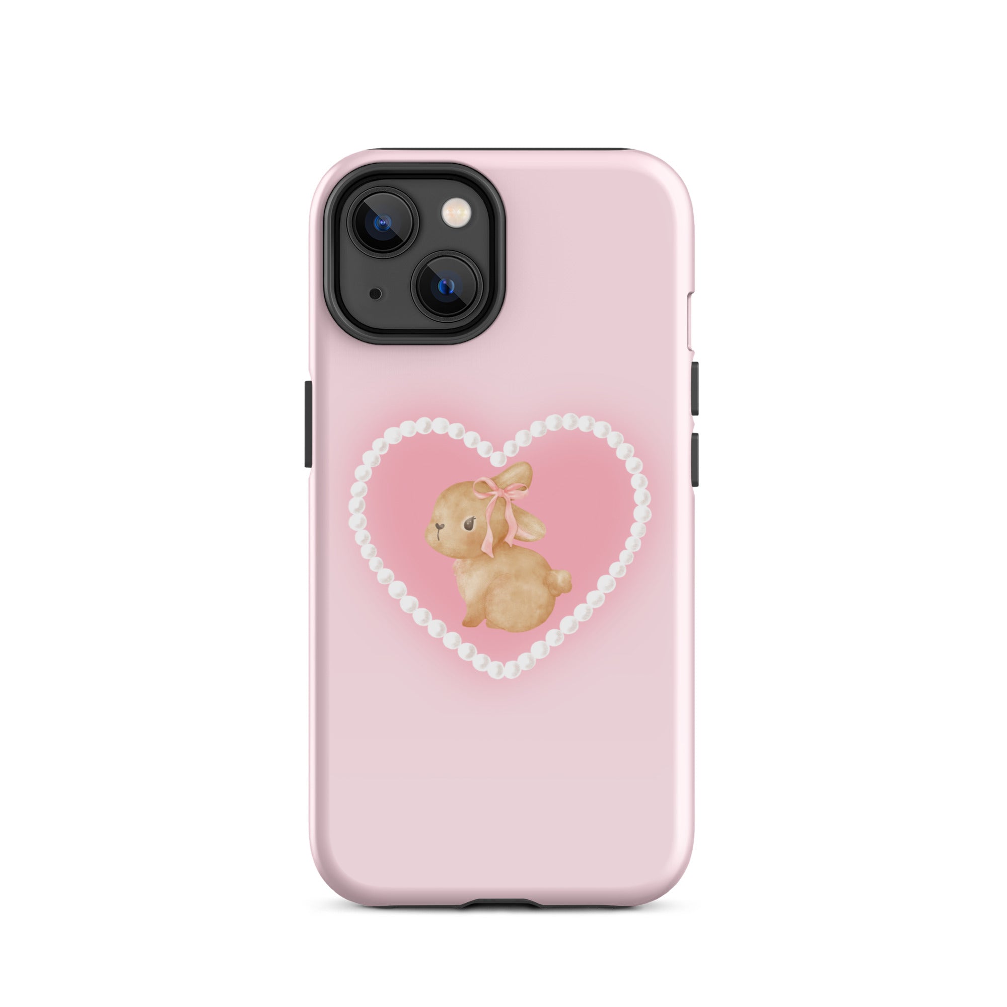 Heart Bunny iPhone Case