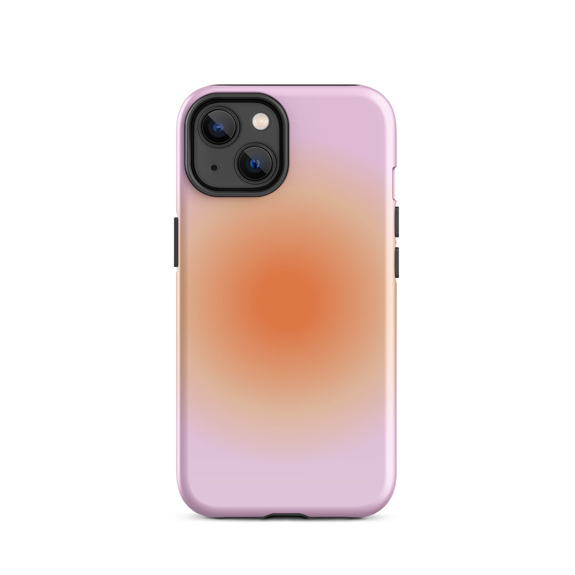 Orange & Purple Aura iPhone Case