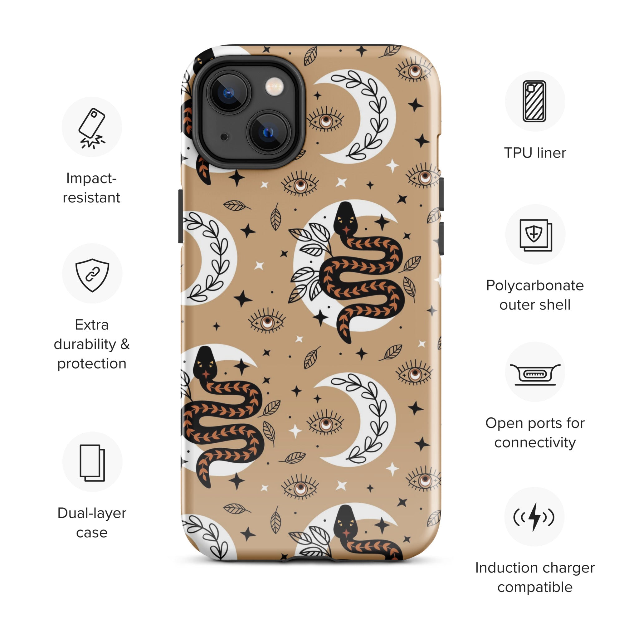 Celestial Serpent iPhone Case