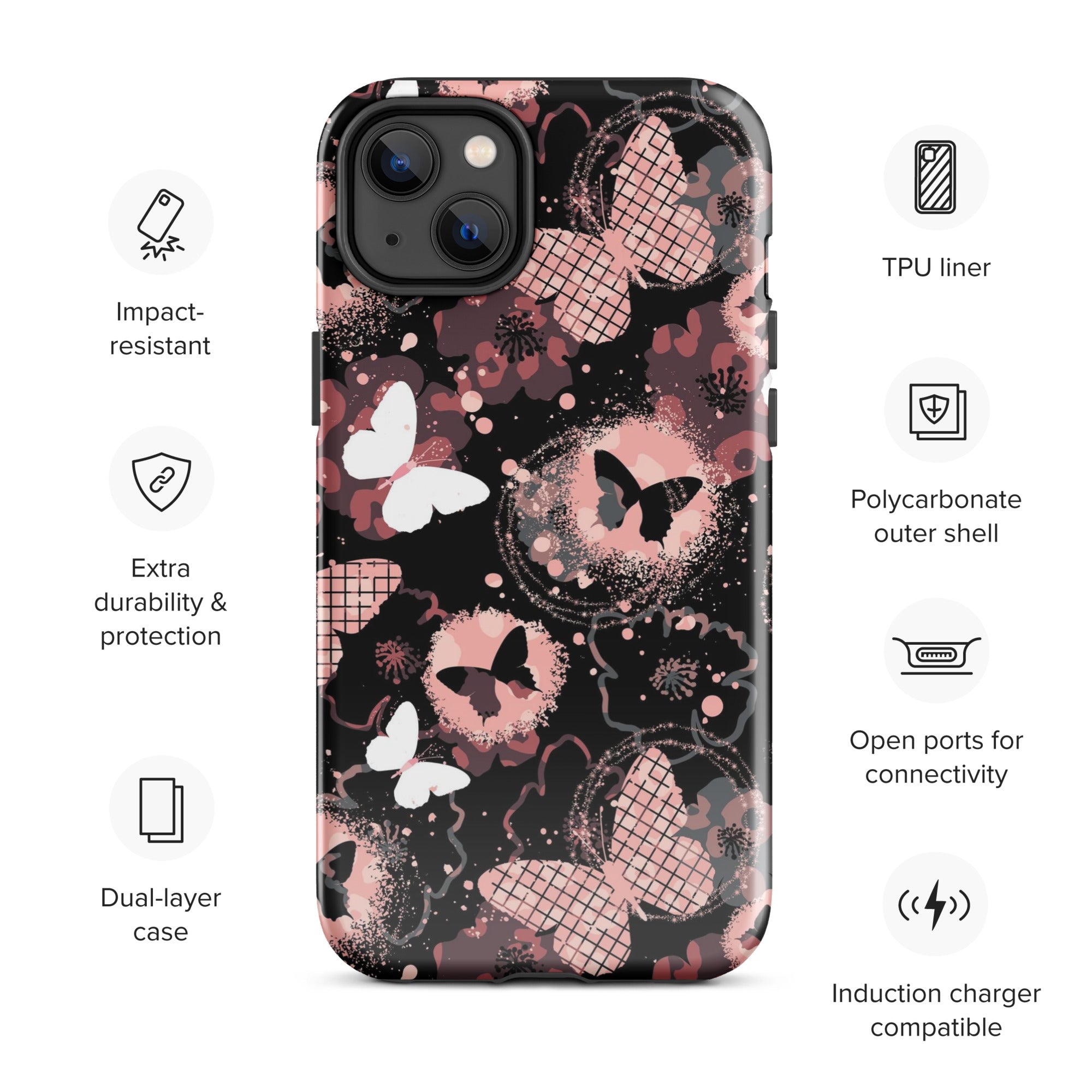 Butterfly Energy iPhone Case