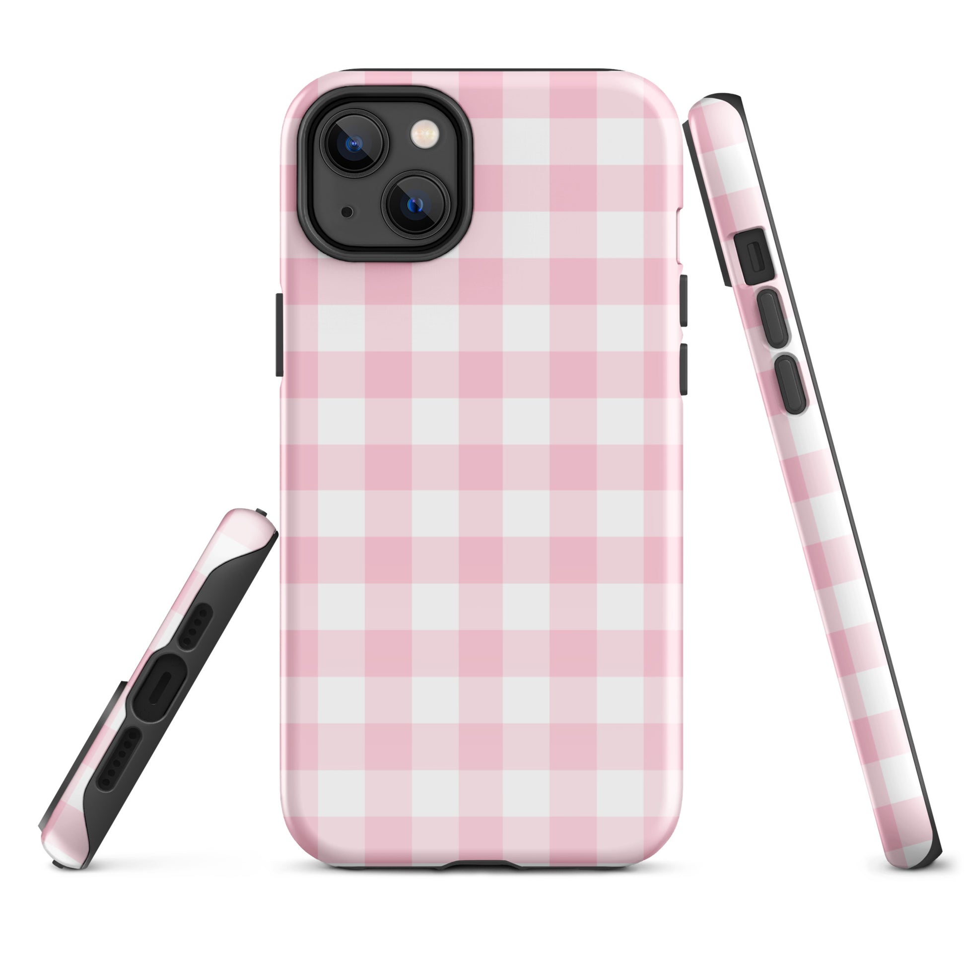 Pink Gingham iPhone Case – Stella Cases Pink Gingham iPhone Case – Stella Cases