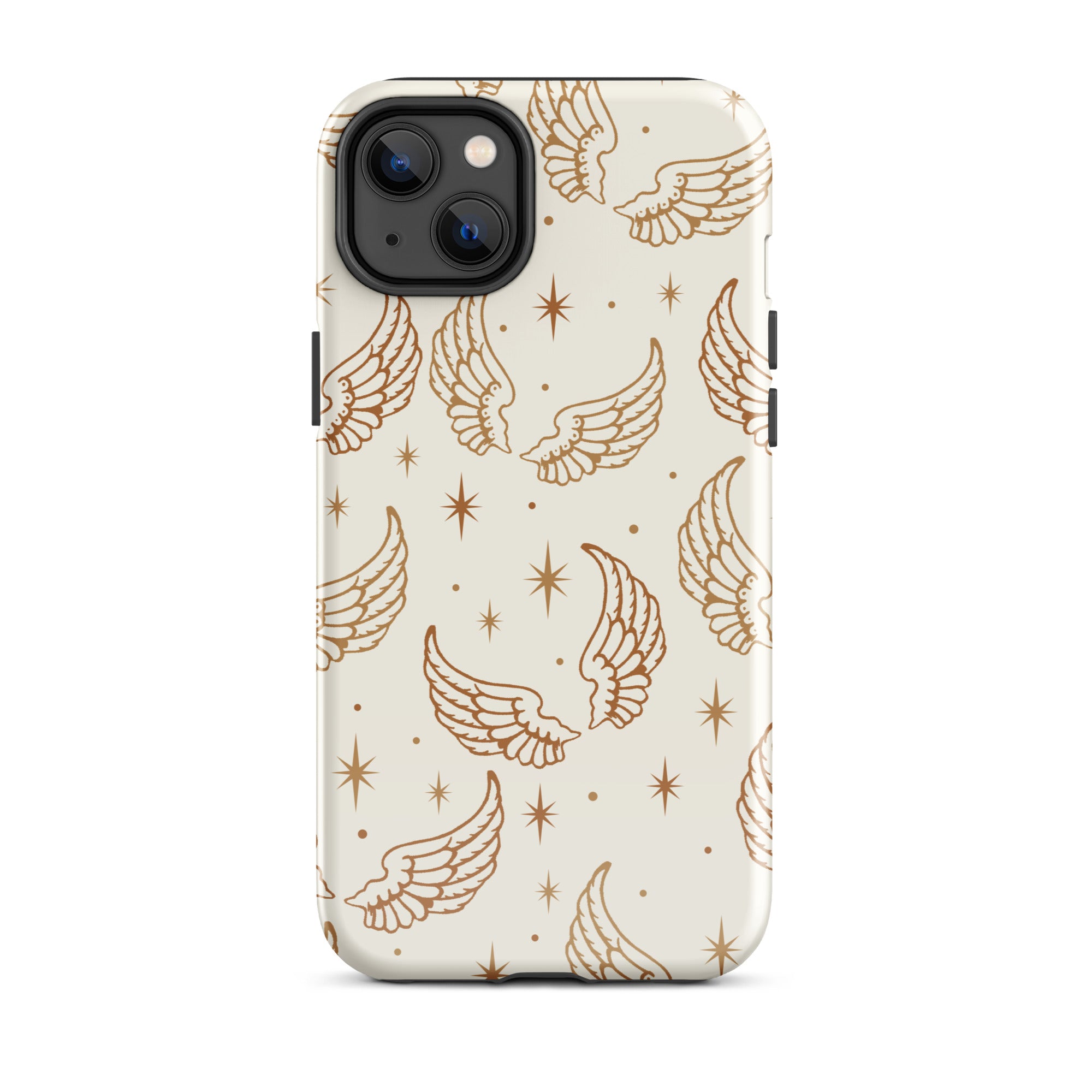 Angel Wings iPhone Case iPhone 14 Plus Glossy