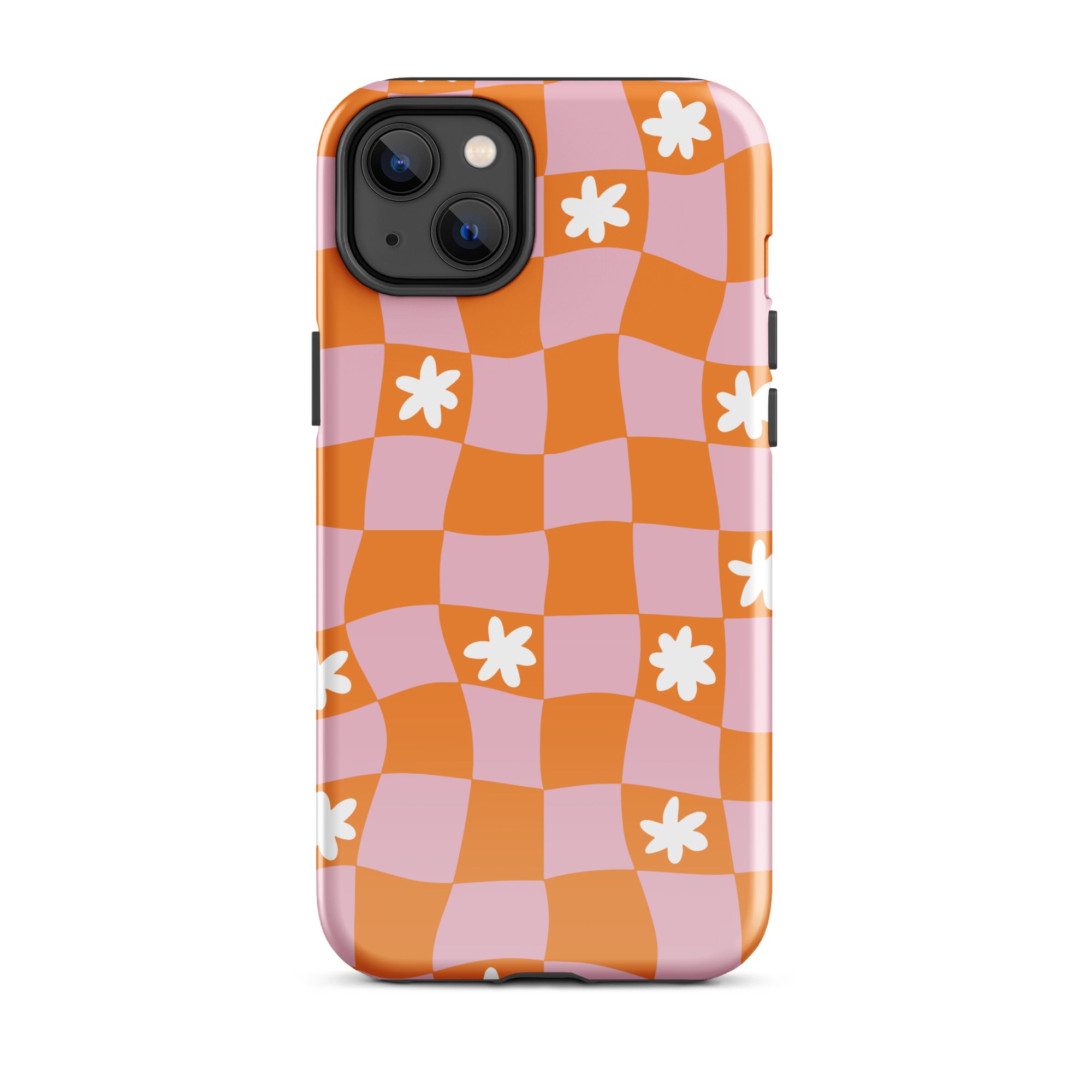 Groovy Check iPhone Case