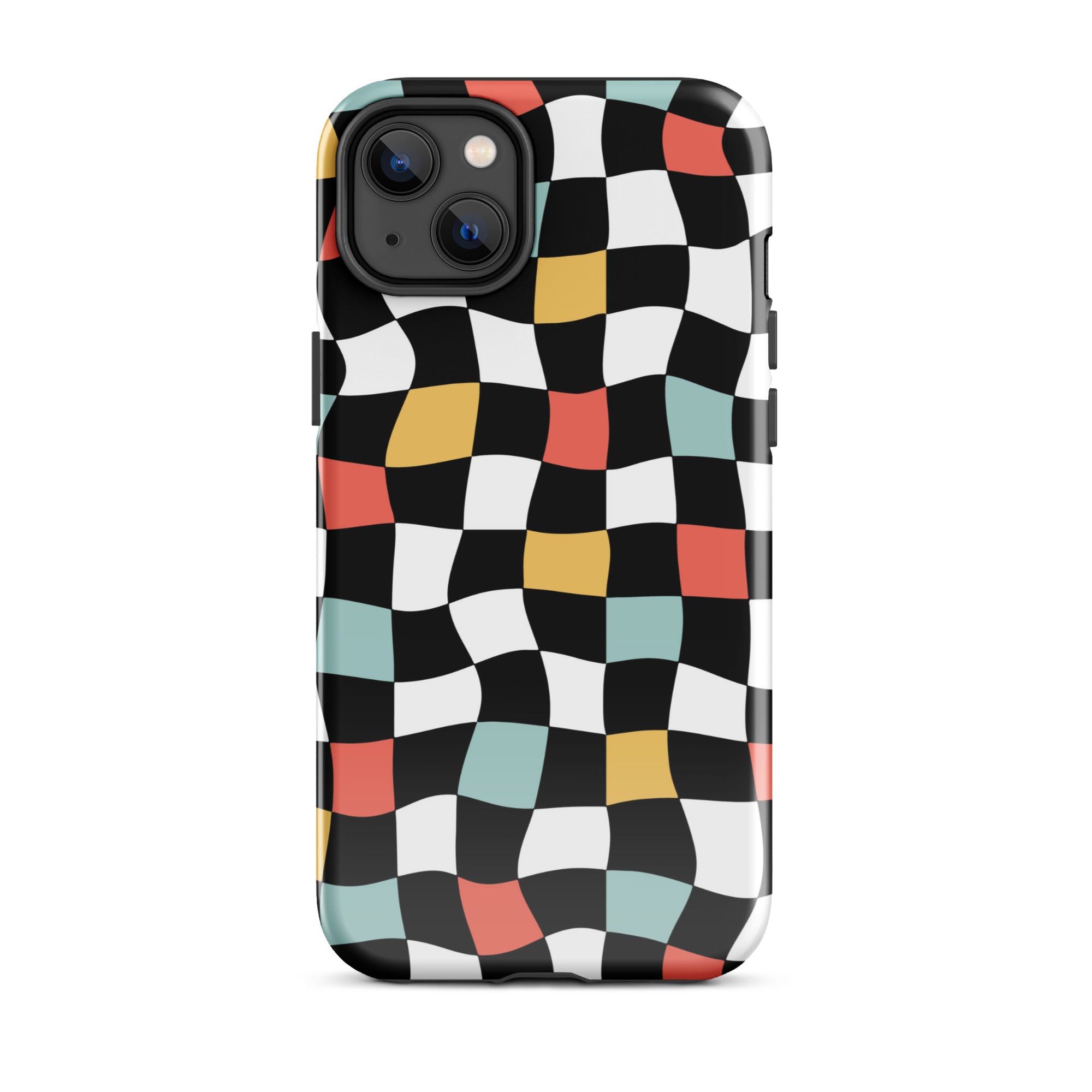 Retro Check iPhone Case