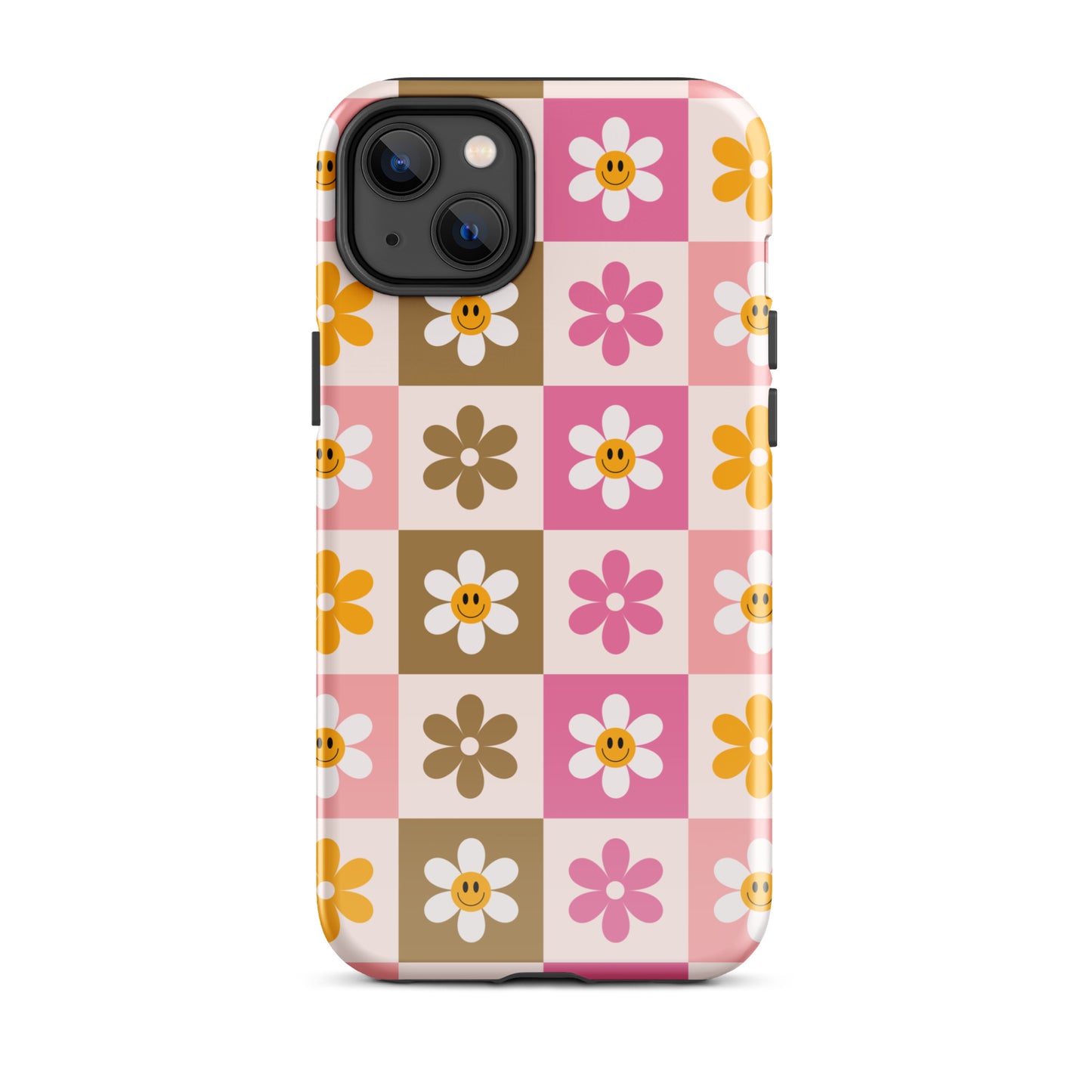 Smiley Flowers iPhone Case