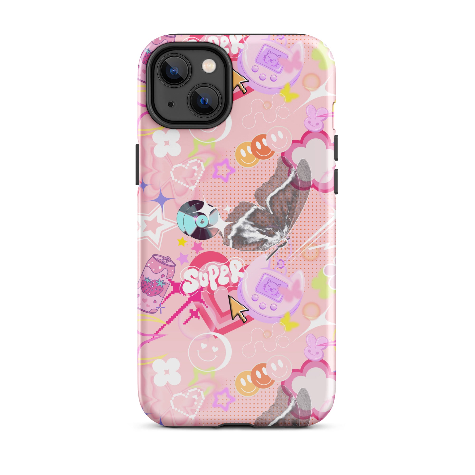 Y2K Pink Retro iPhone Case