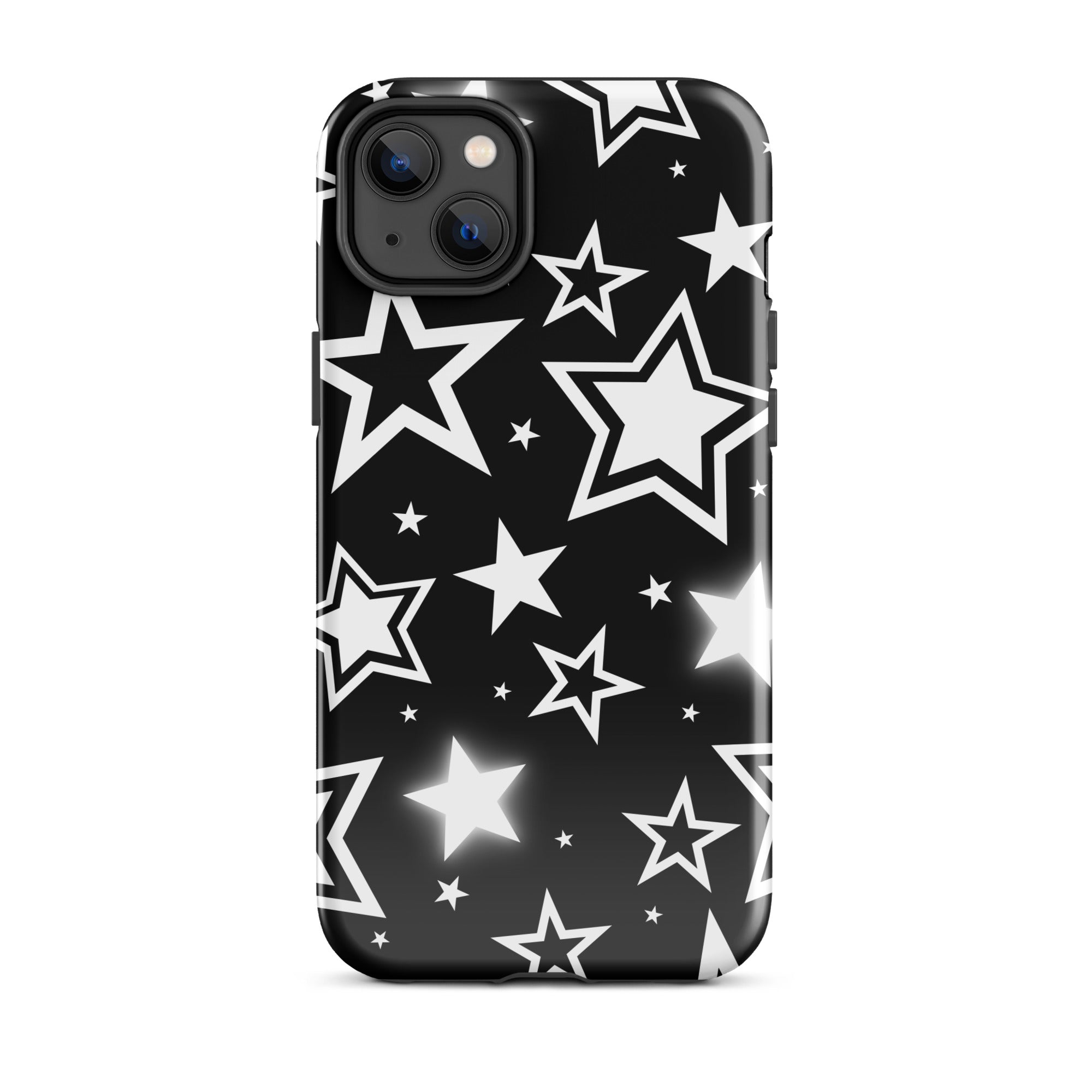 Black Stardust iPhone Case