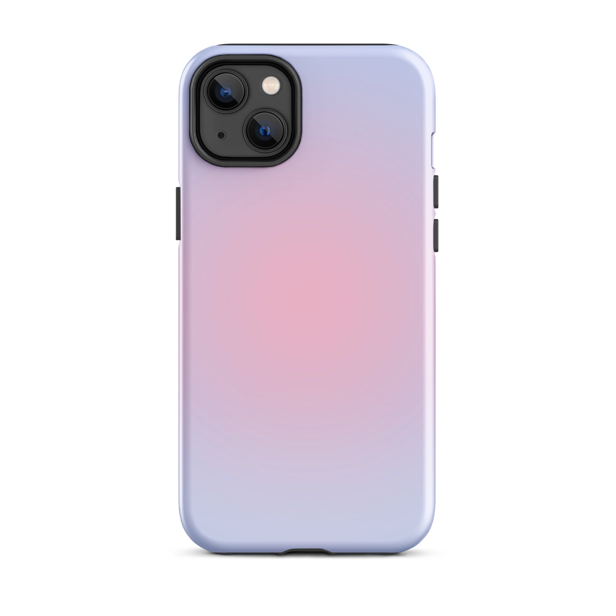 Pink and Blue Aura iPhone Case