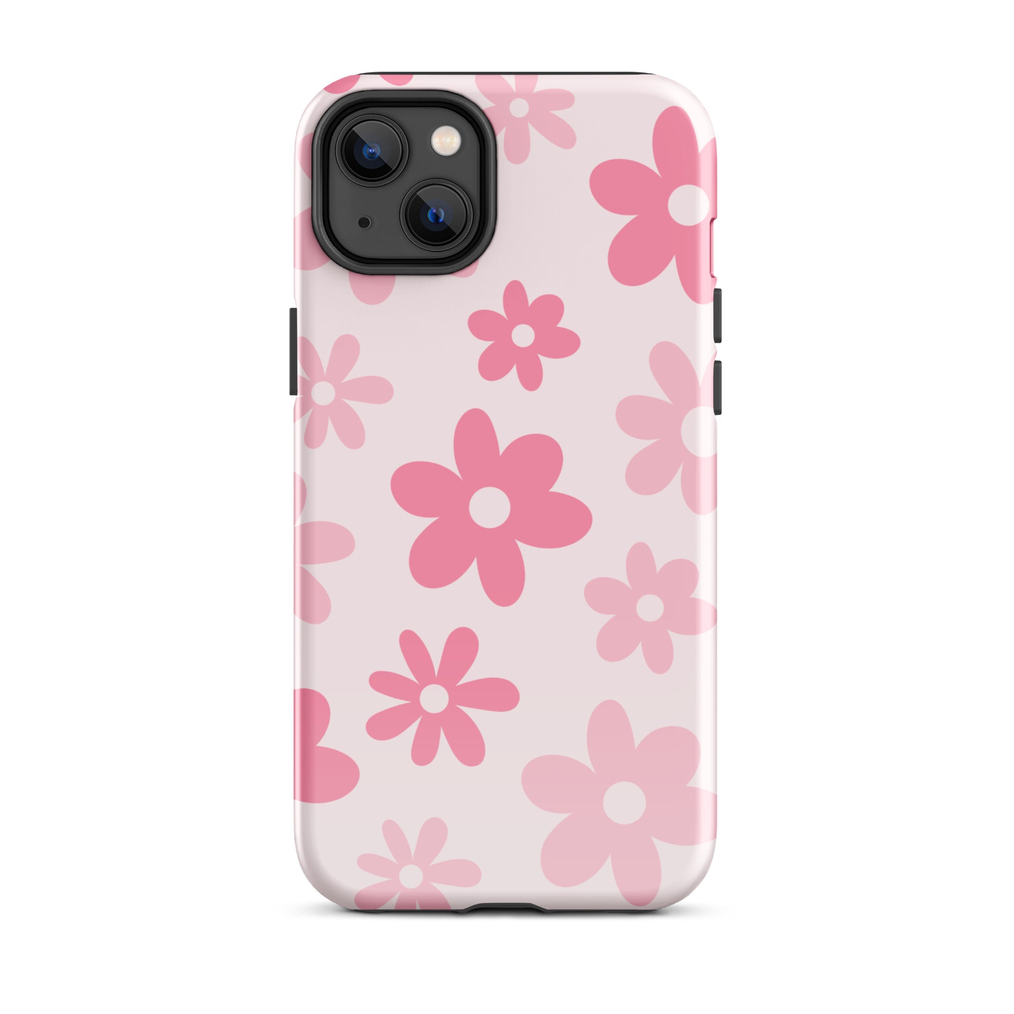 Pink Flower Power iPhone Case