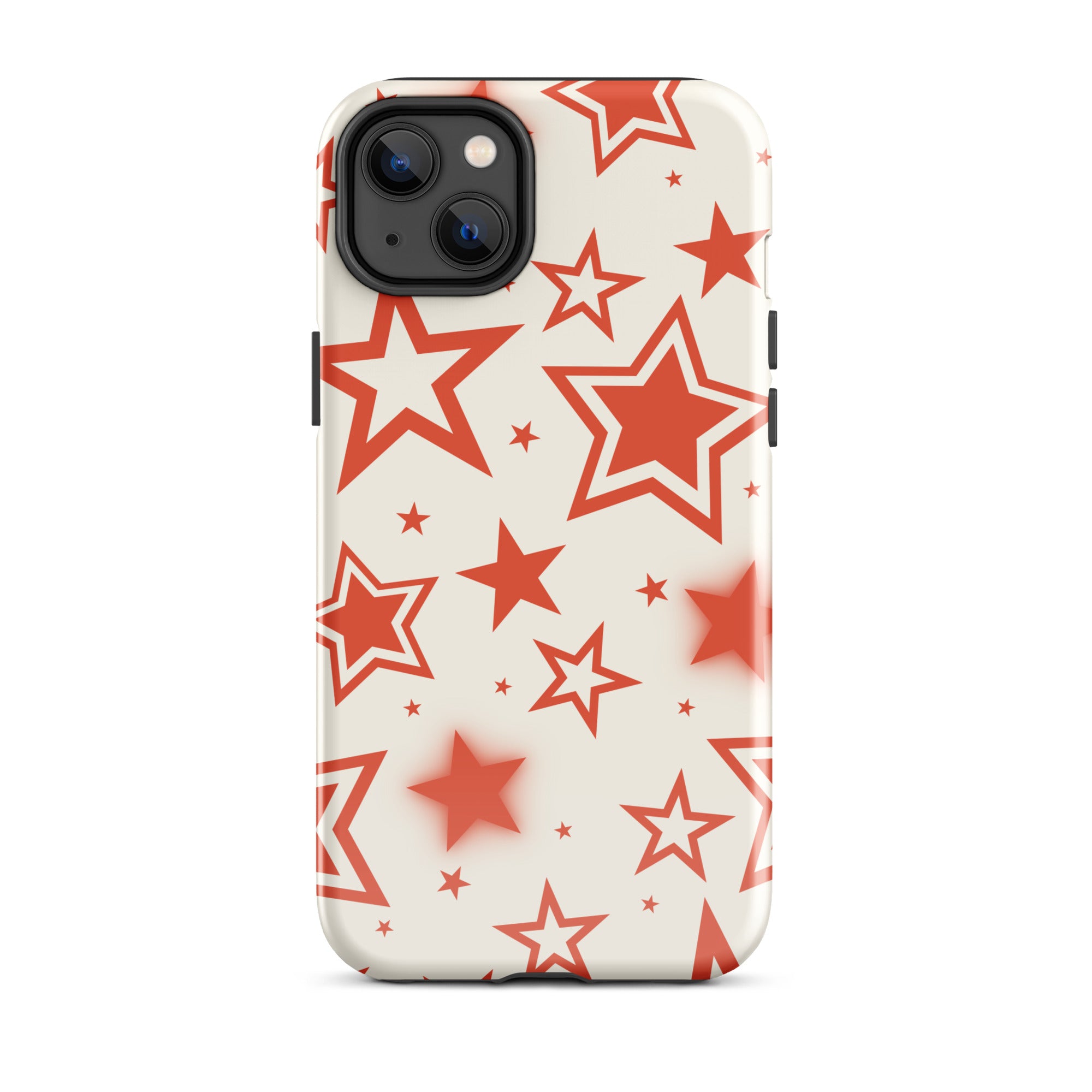 Red Stardust iPhone Case