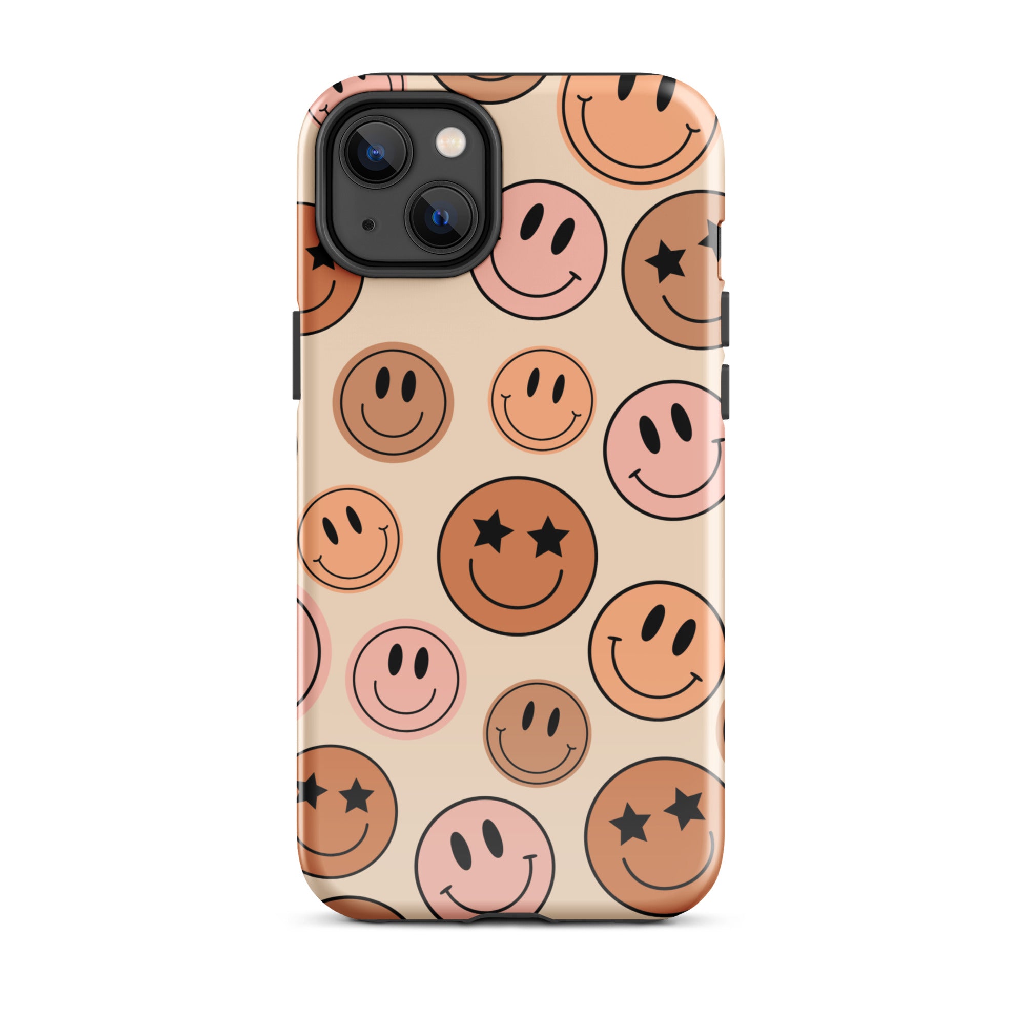 Boho Smiley Faces iPhone Case