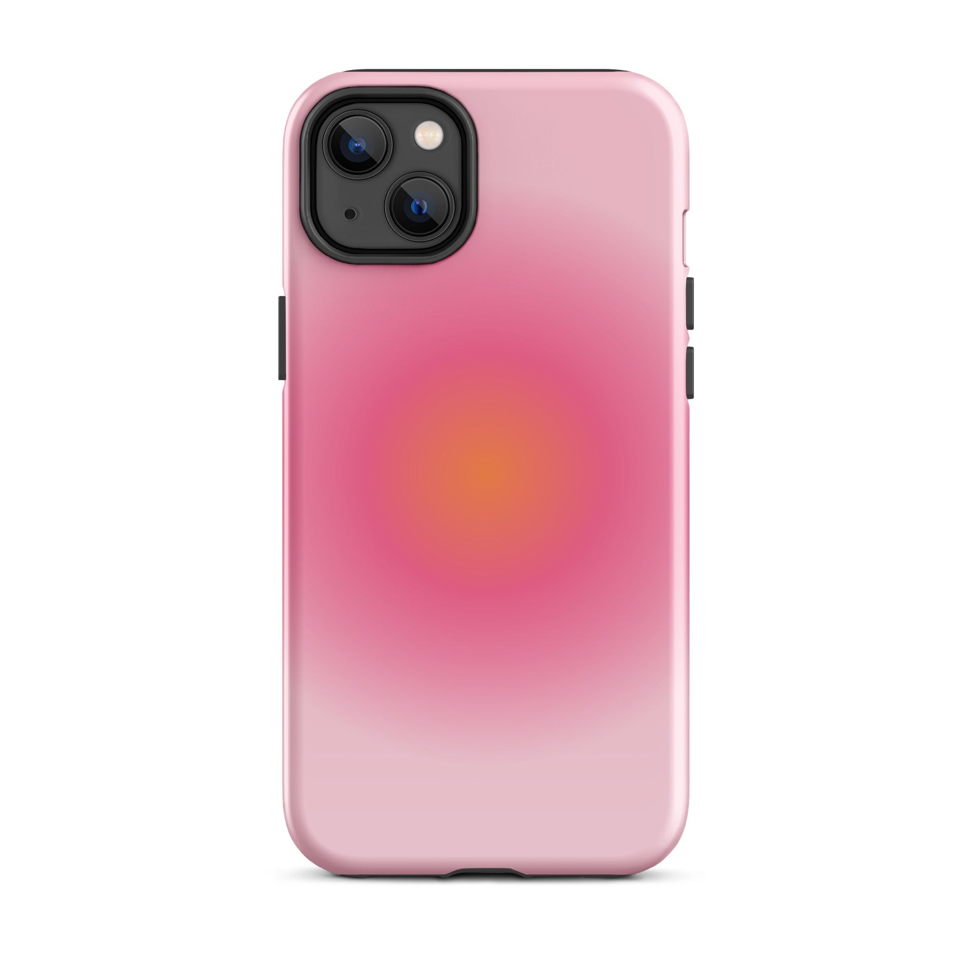 Pink Aura iPhone Case