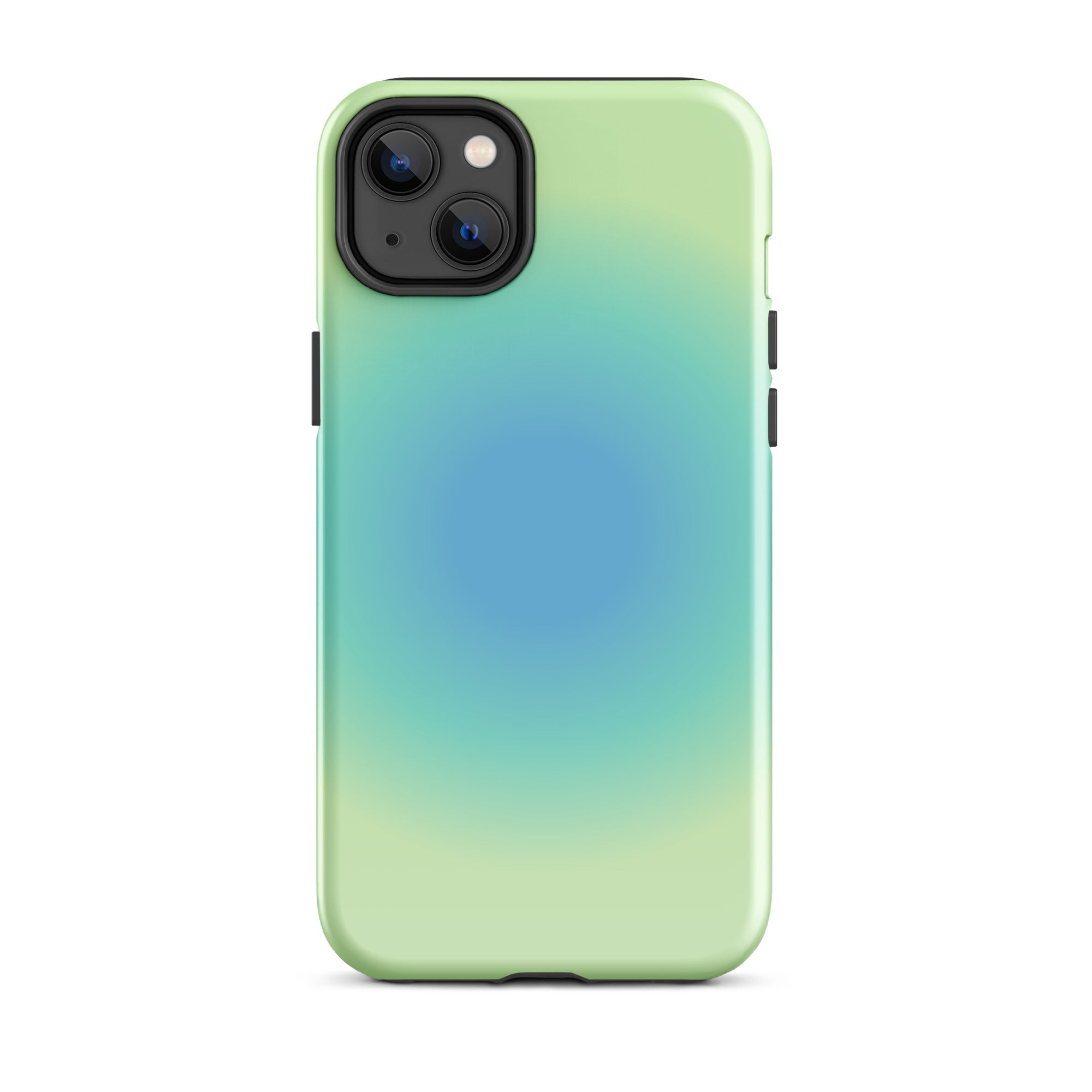 Blue & Green Aura iPhone Case