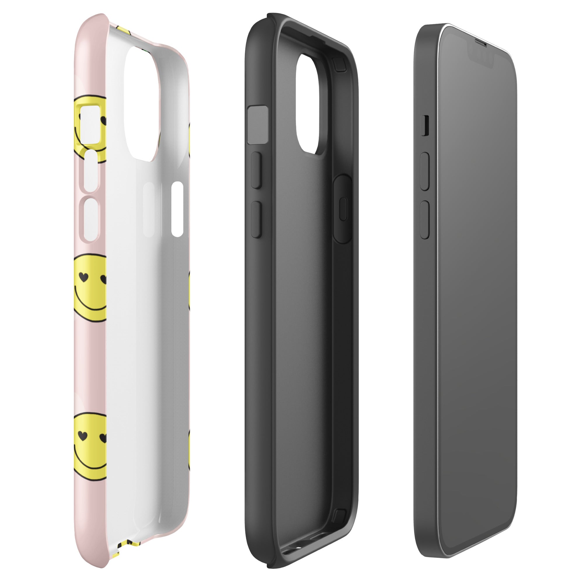 Preppy Smiley Faces iPhone Case