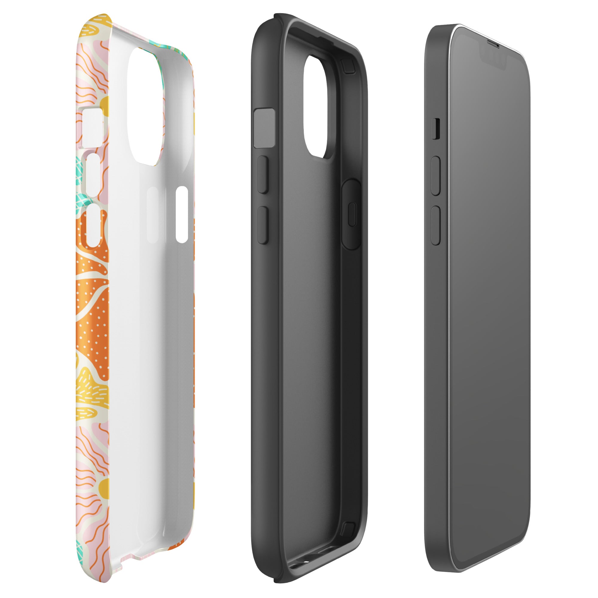 Neon Garden iPhone Case