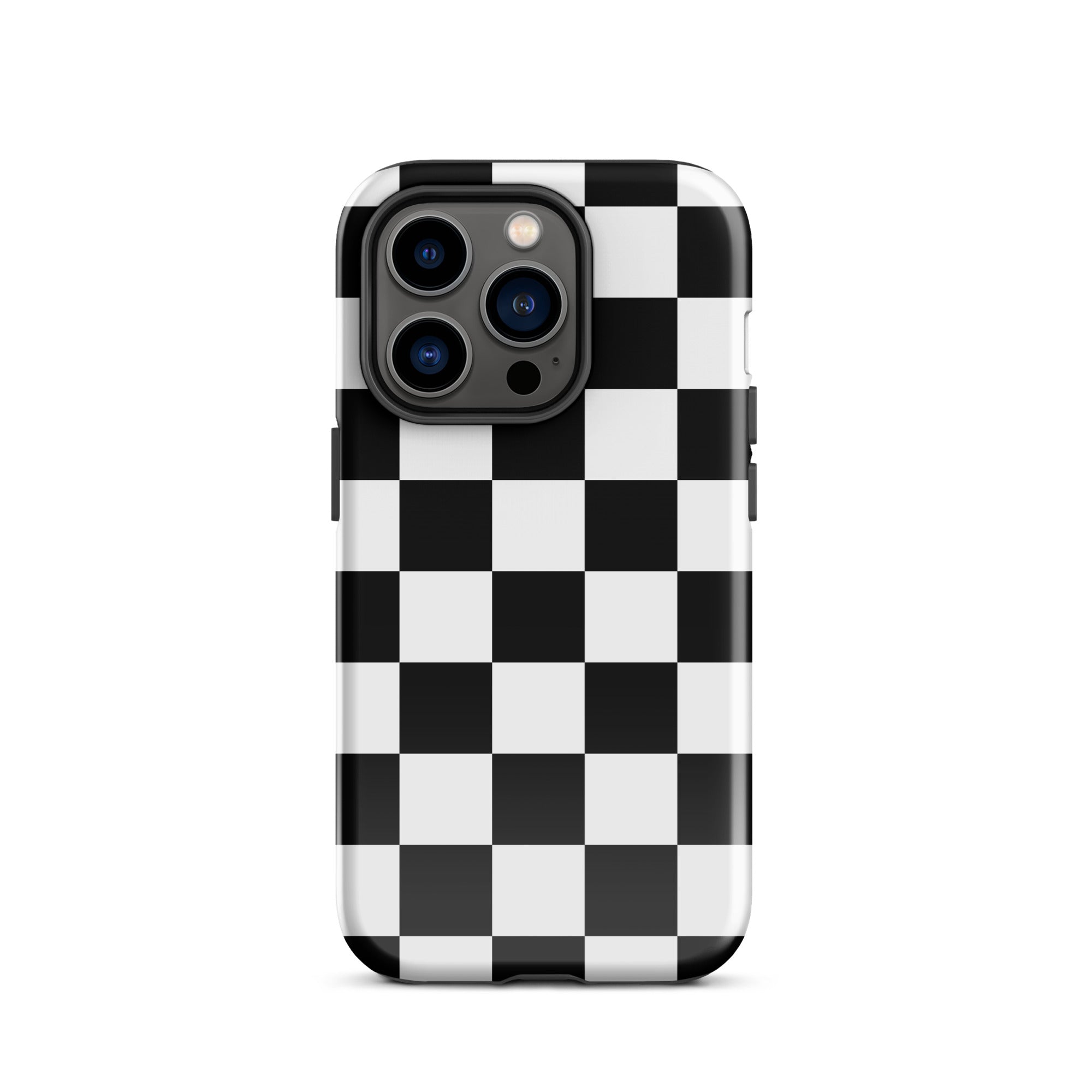 Checkered iPhone Case iPhone 14 Pro Glossy
