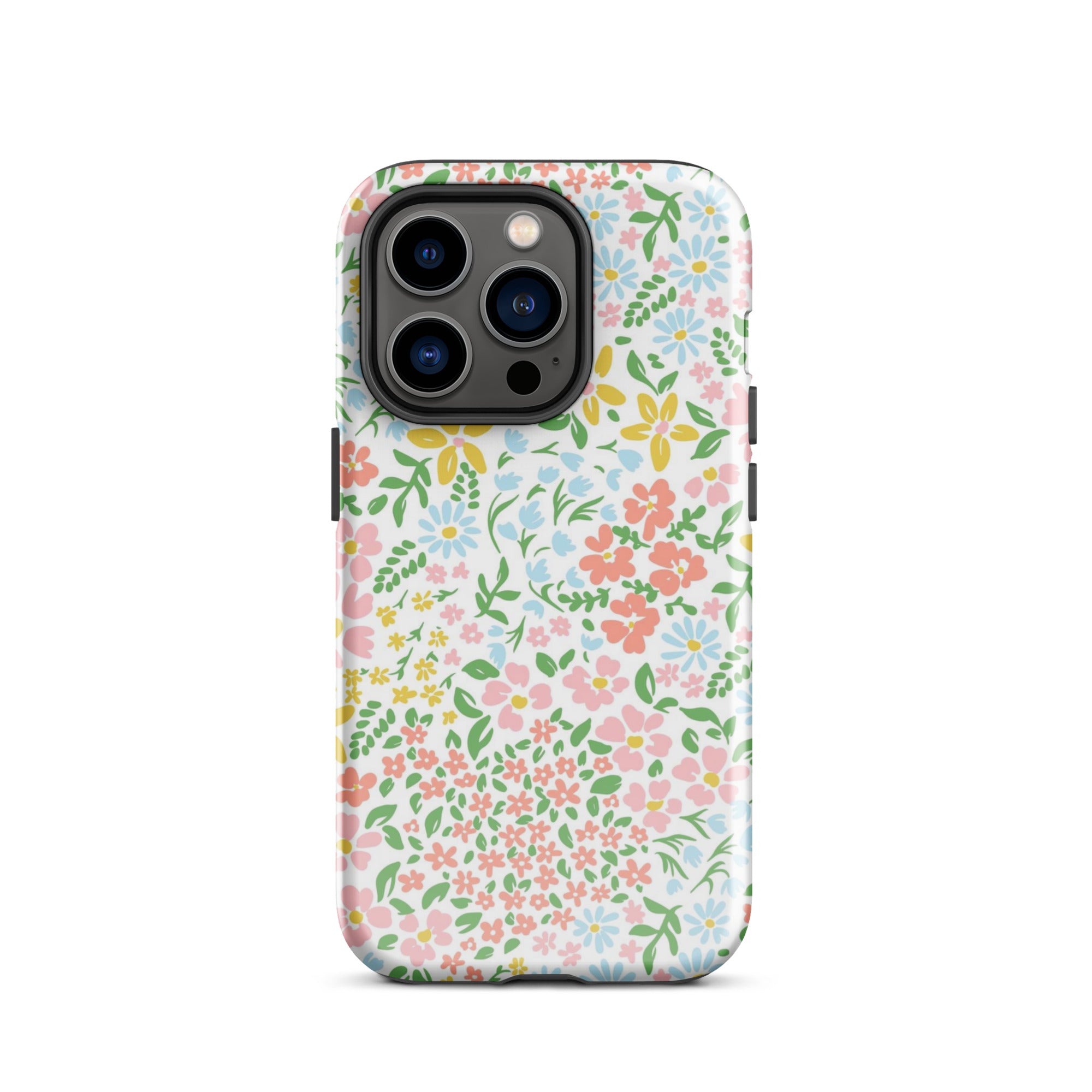 Flower Garden iPhone Case iPhone 14 Pro Glossy