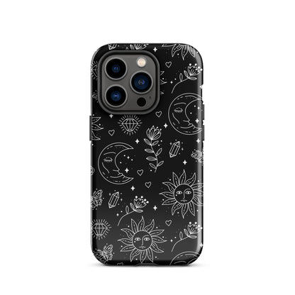 Celestial iPhone Case iPhone 14 Pro Glossy