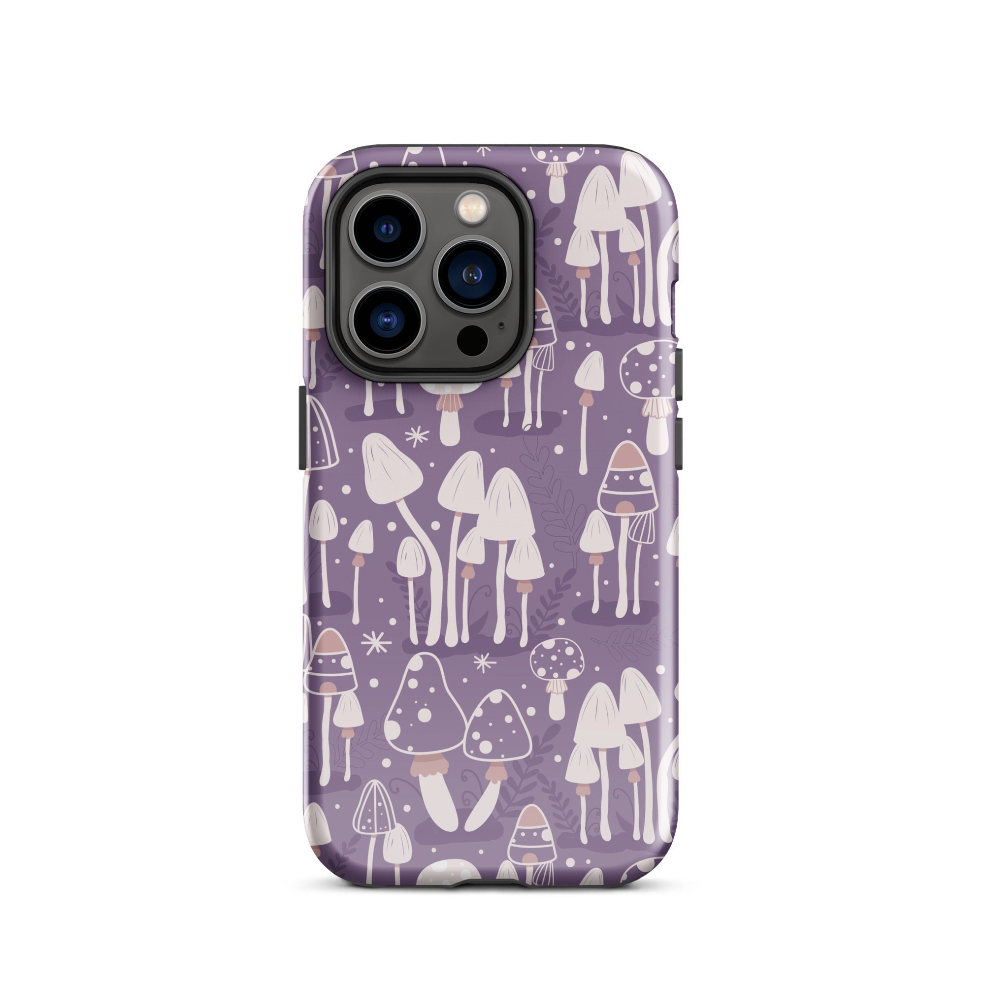 Mushroom Meadow iPhone Case iPhone 14 Pro Glossy