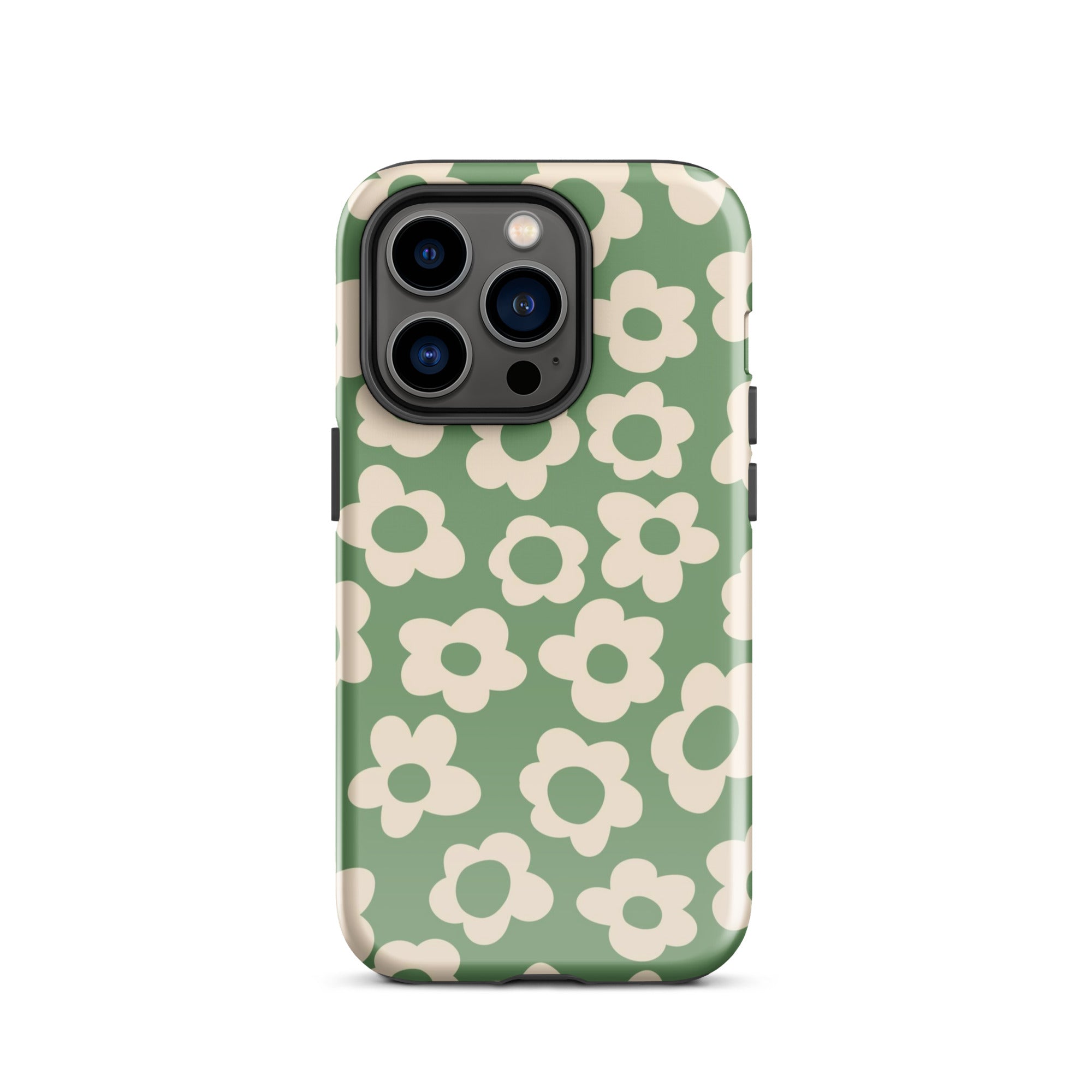 Green Las Flores iPhone Case iPhone 14 Pro Glossy