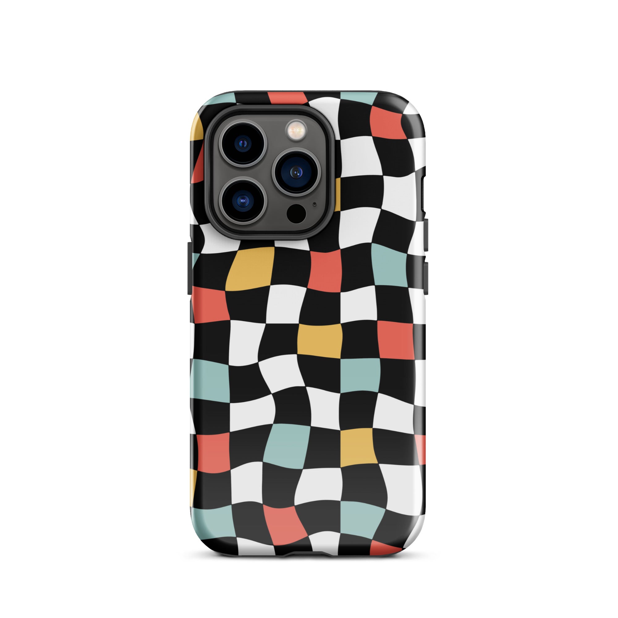 Retro Check iPhone Case