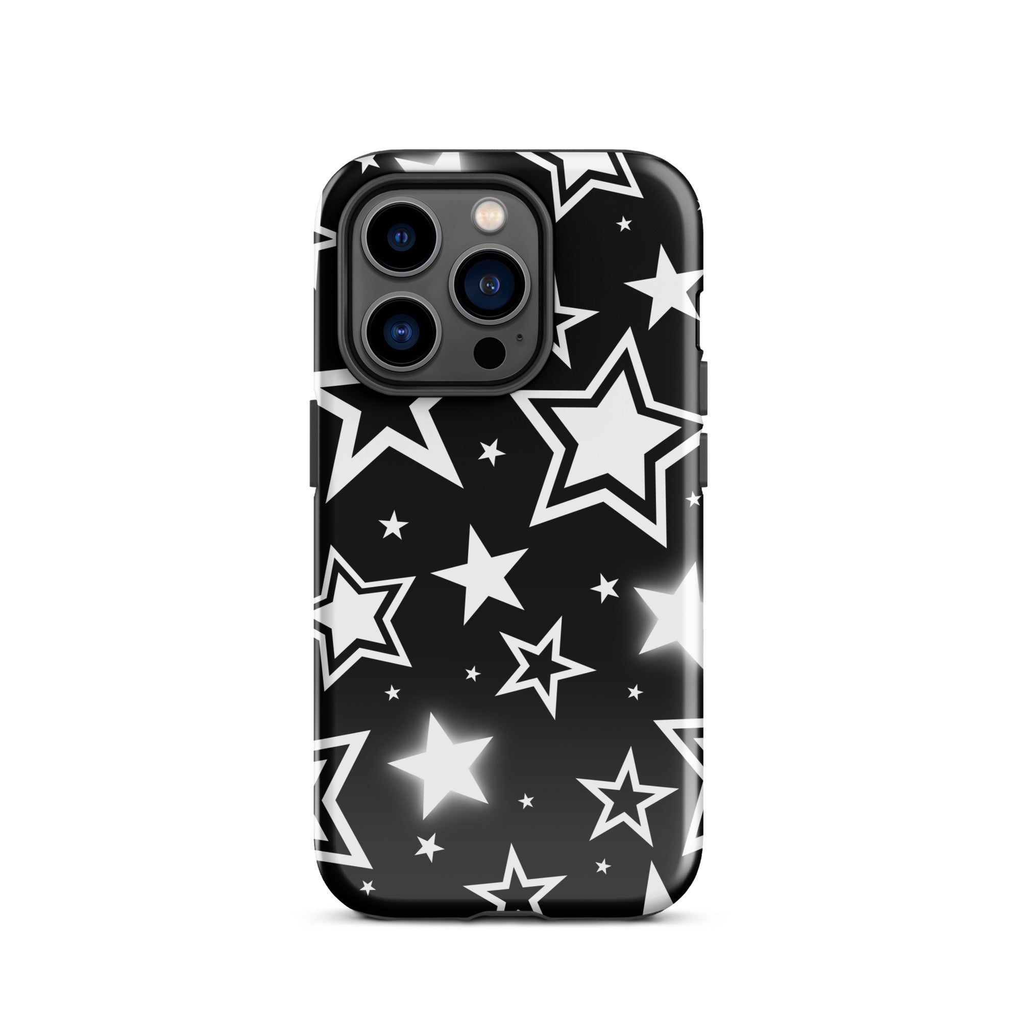 Black Stardust iPhone Case